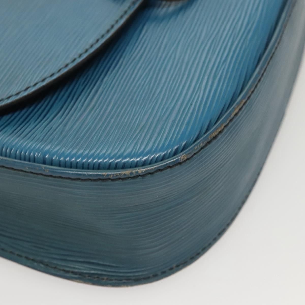 Louis Vuitton LOUIS VUITTON Epi Saint Cloud GM Shoulder Bag Toledo Blue Size ONE SIZE - 15 Thumbnail