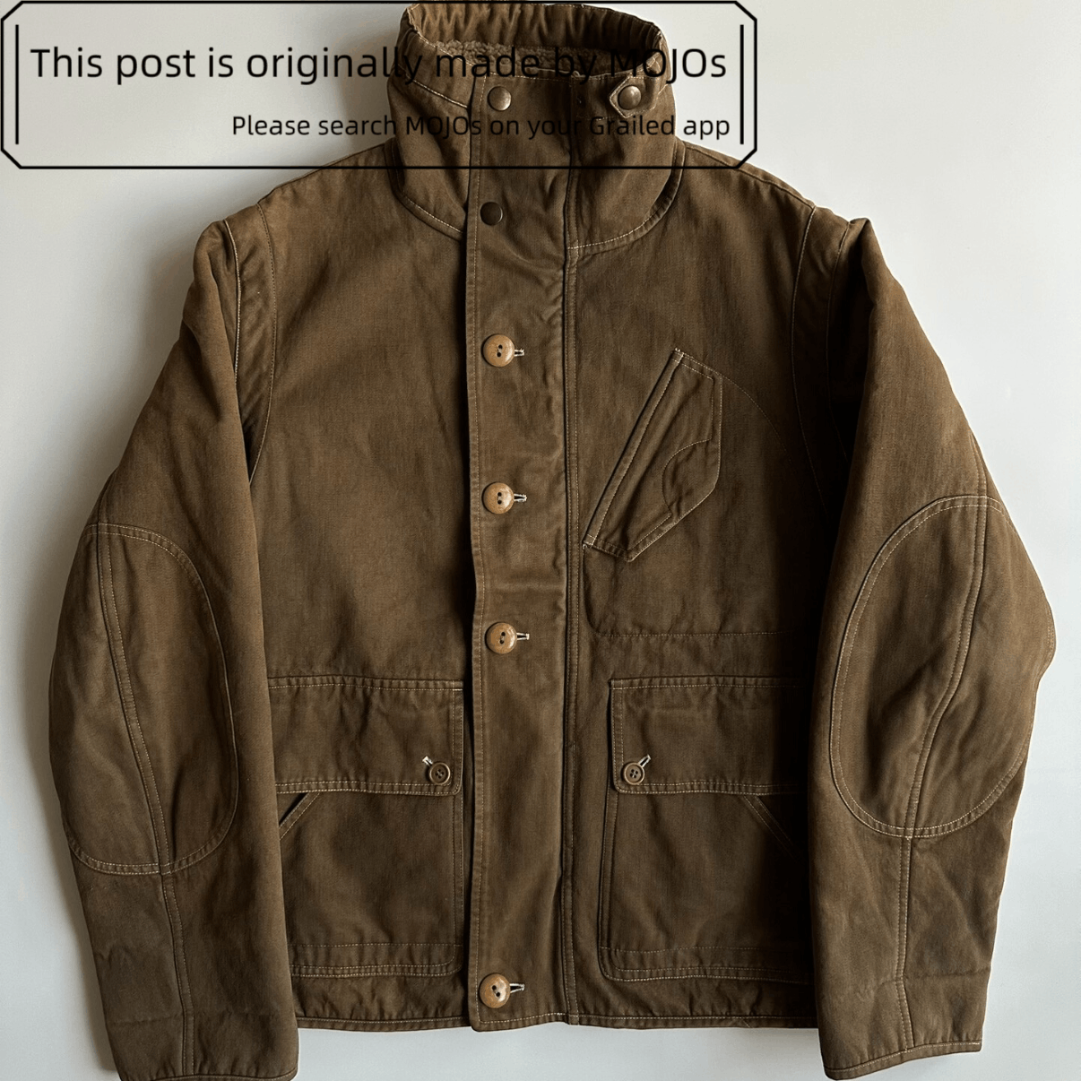 Dries Van Noten Dries Van Noten Military Padded Hi-neck Jacket mojos541321 Size US M / EU 48-50 / 2 - 1 Thumbnail