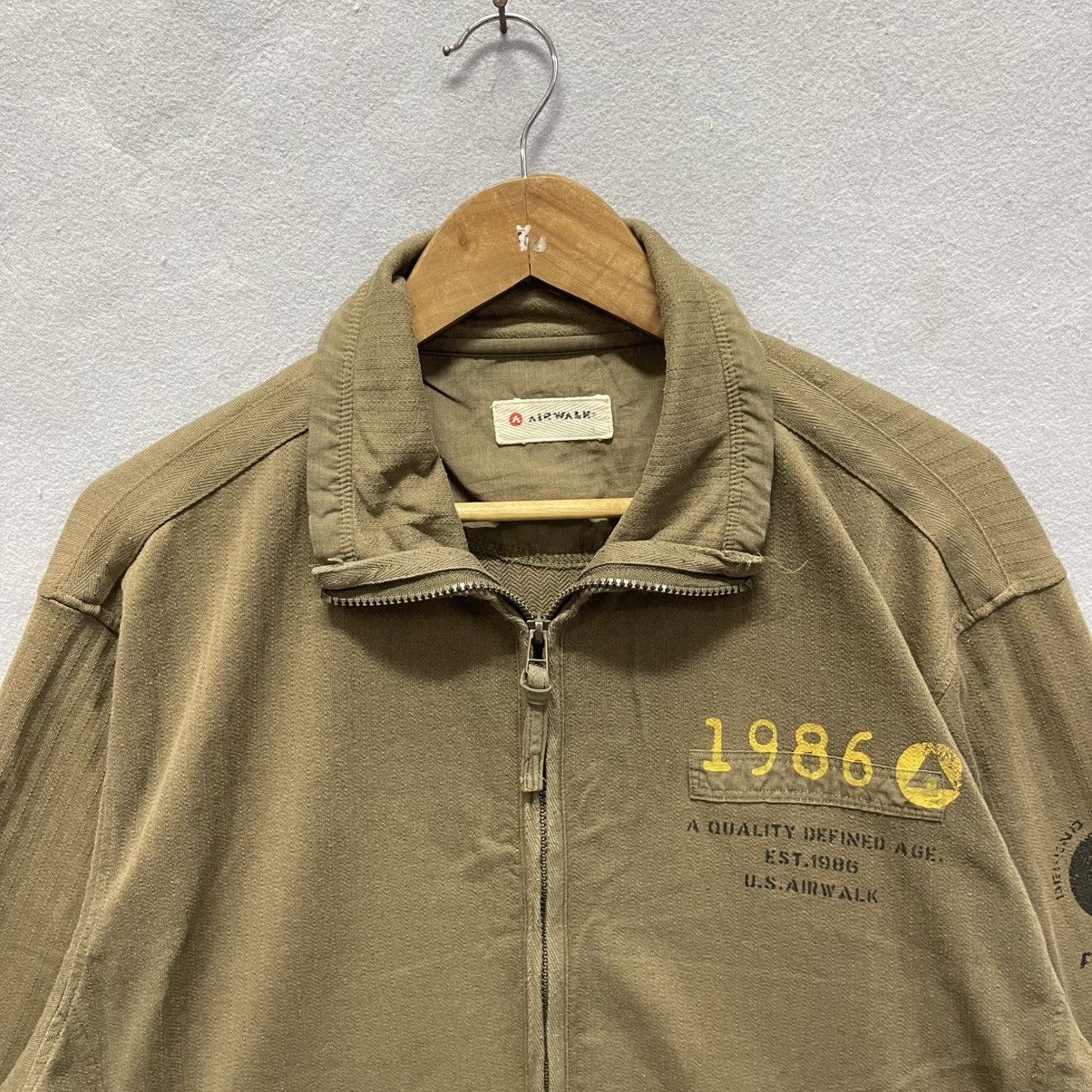 Airwalk Airwalk “1986 U.S. Airwalk” Military Zip Jacket Size US L / EU 52-54 / 3 - 2 Thumbnail
