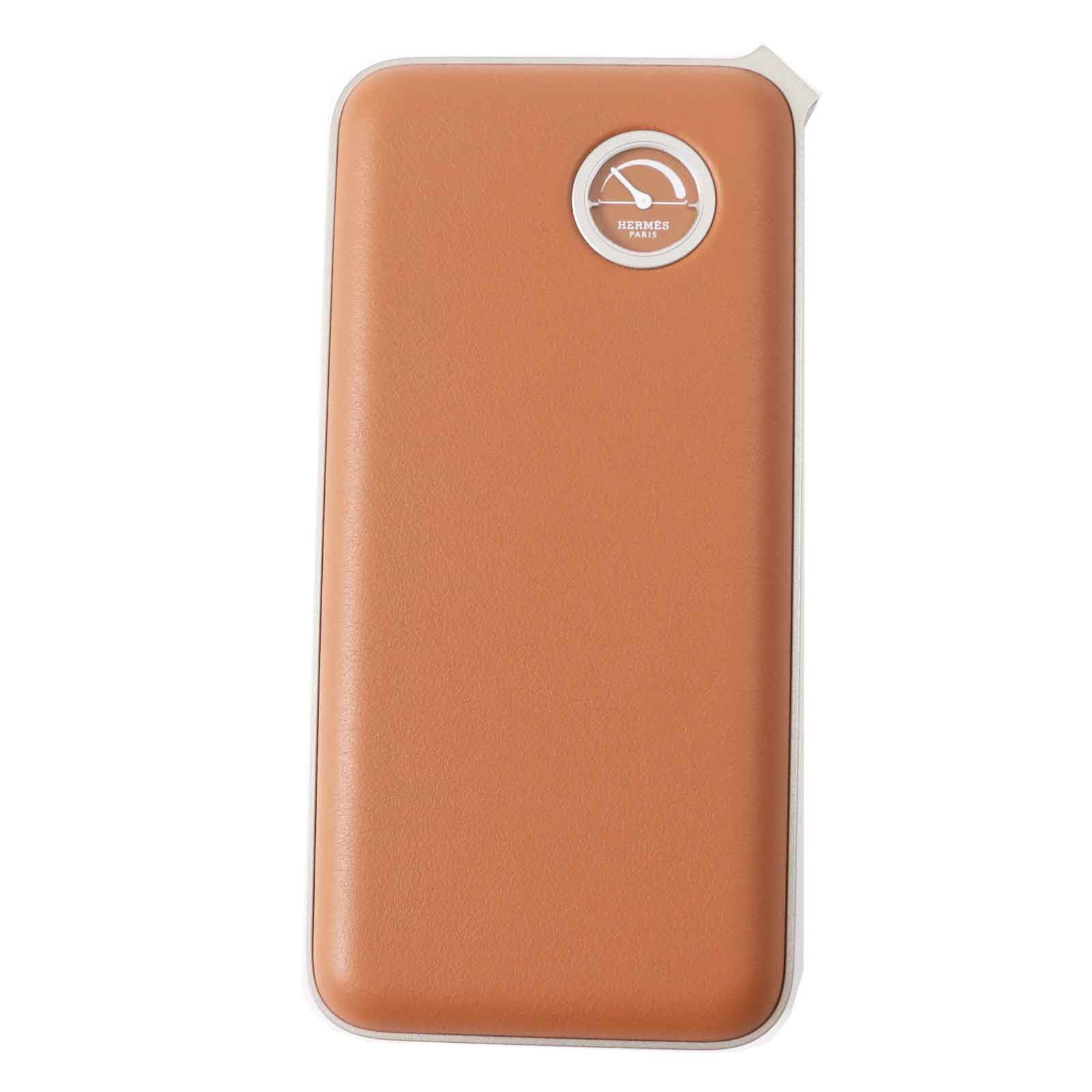 Hermes Hermes Volt H Maxi Mobile Battery Aluminum Leather Other