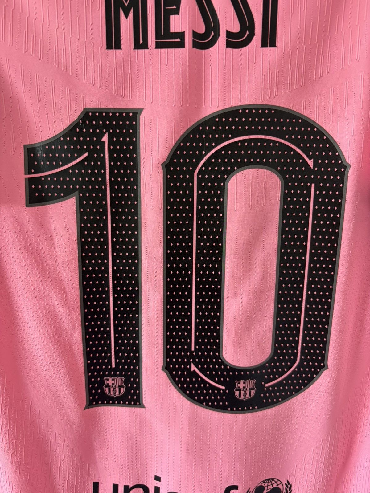 Barcelona nike 2020/2021 trzecia Messi wersja meczowa — zdjęcie 3
