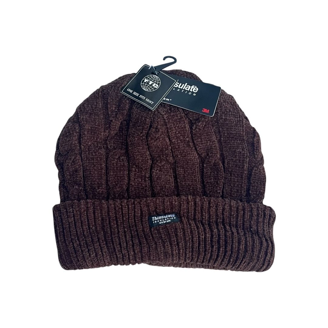 Vintage VINTAGE Thinsulate Cable Knit Hat NWT Size ONE SIZE - 1 Thumbnail