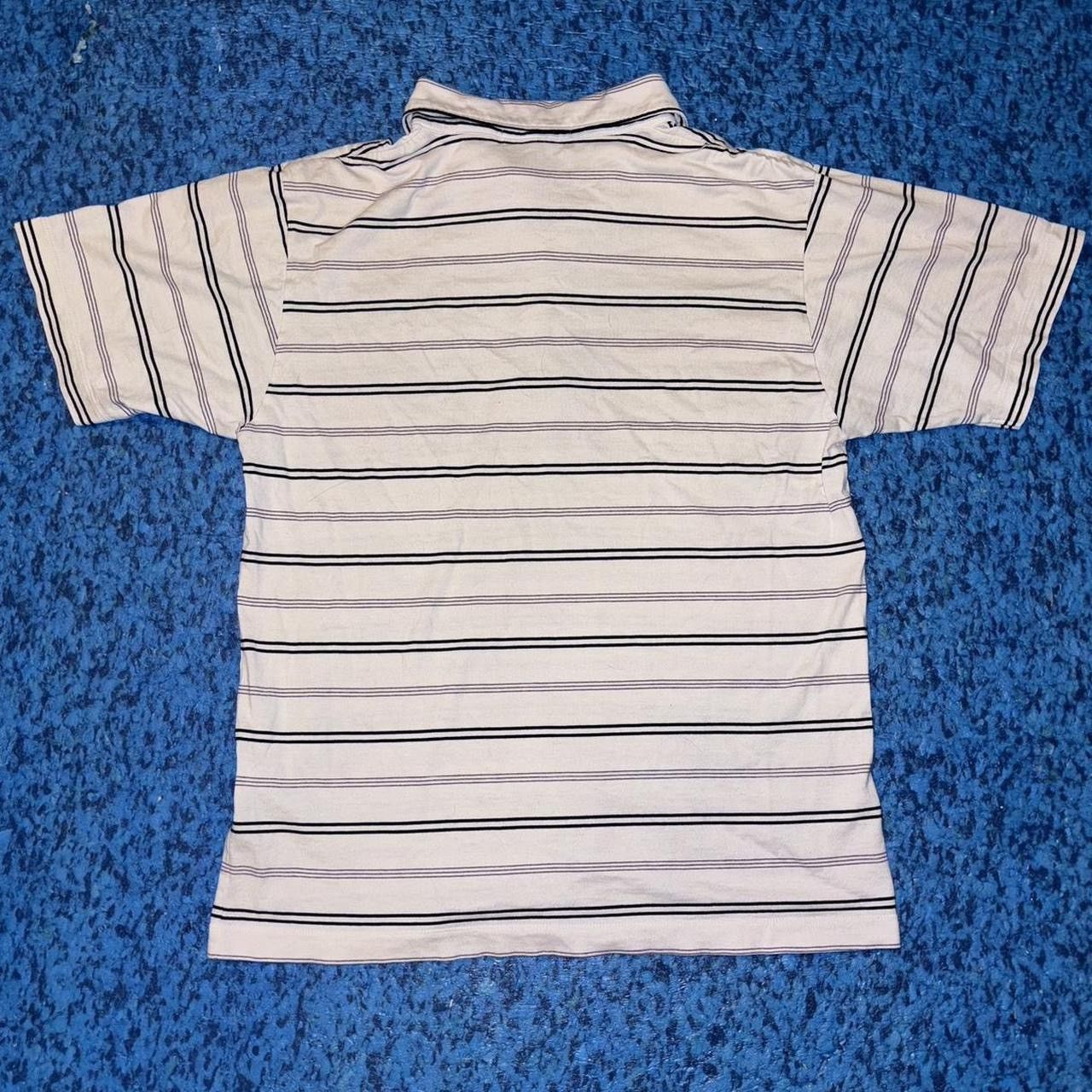 Bape One Point Striped Polo Size US M / EU 48-50 / 2 - 6 Thumbnail