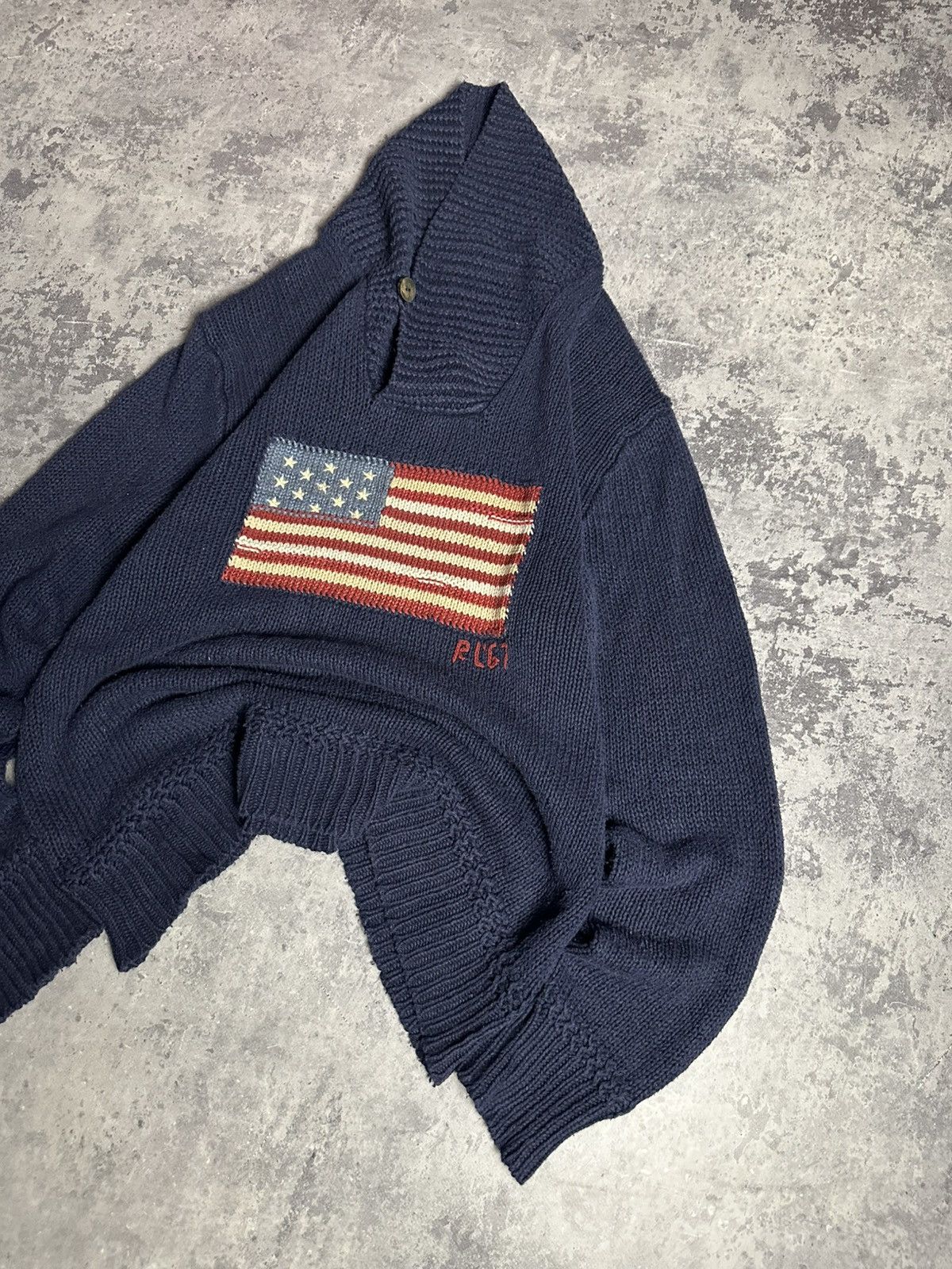 Polo Ralph Lauren Polo Ralph Lauren USA Flag Sweater Size US M / EU 48-50 / 2 - 4 Thumbnail