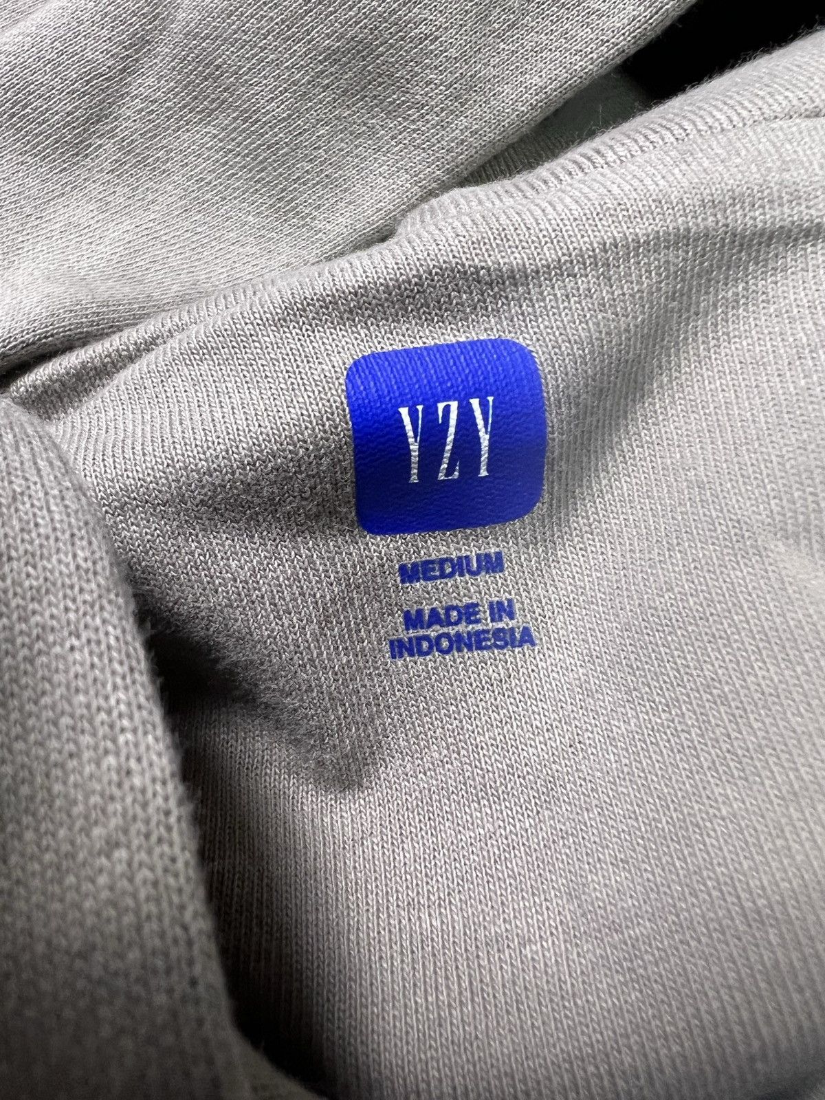 Yeezy Yeezy Gap Zip Up Hoodie Light Grey Size US M / EU 48-50 / 2 - 3 Thumbnail