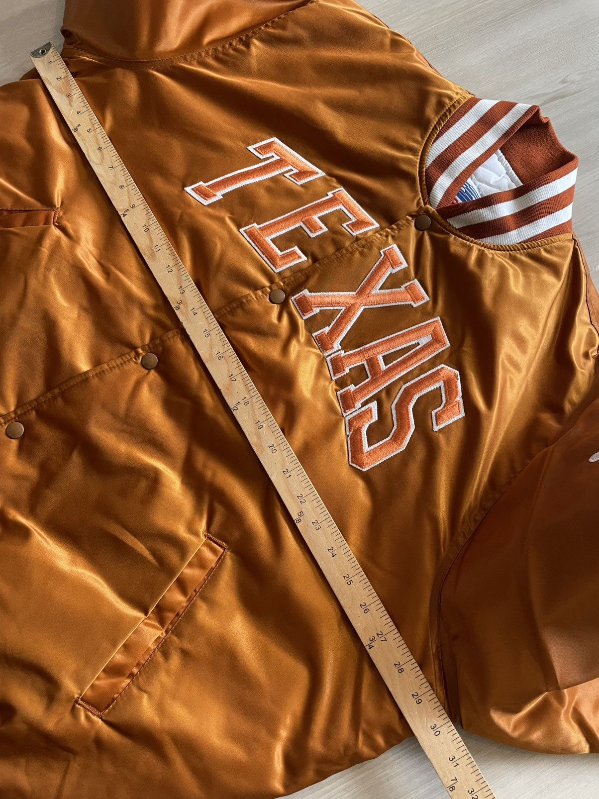 Starter NWT Vintage 90s Starter NCAA Texas Longhorns Jacket Sz 2XL Size US XXL / EU 58 / 5 - 8 Thumbnail