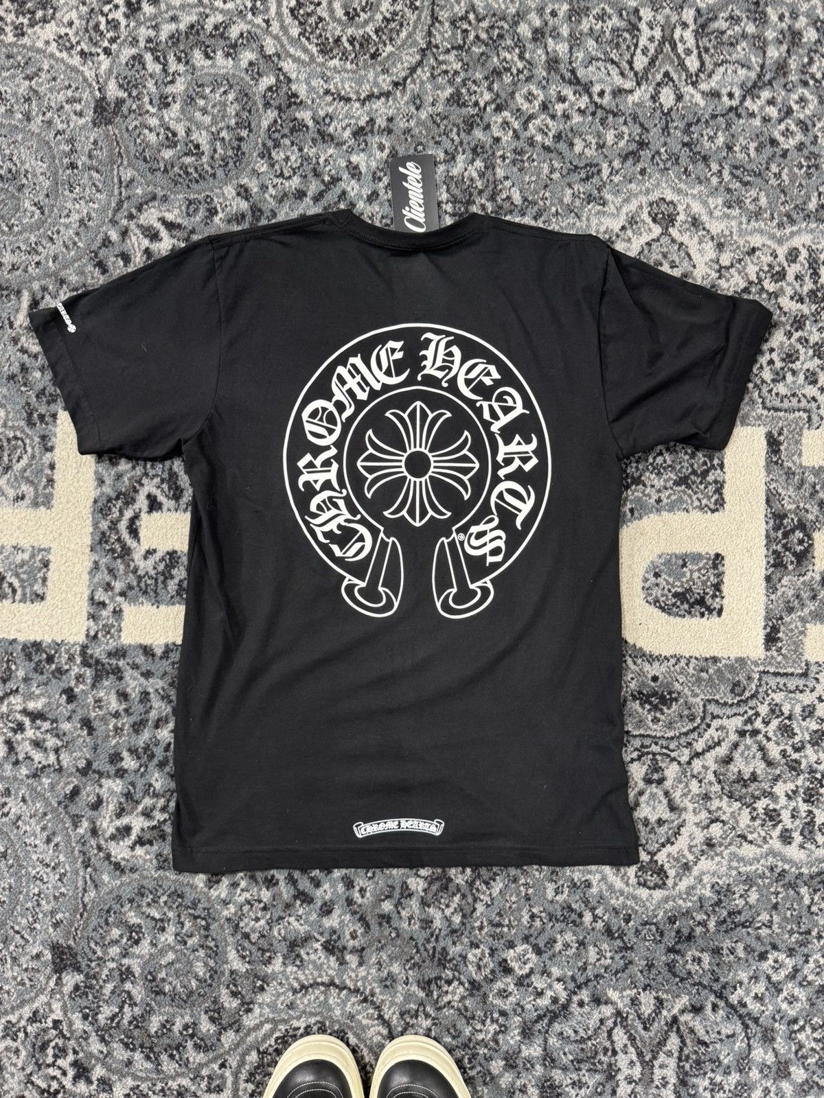 Chrome Hearts Chrome Hearts Horseshoe Logo Pocket Tee Size US M / EU 48-50 / 2 - 5 Thumbnail