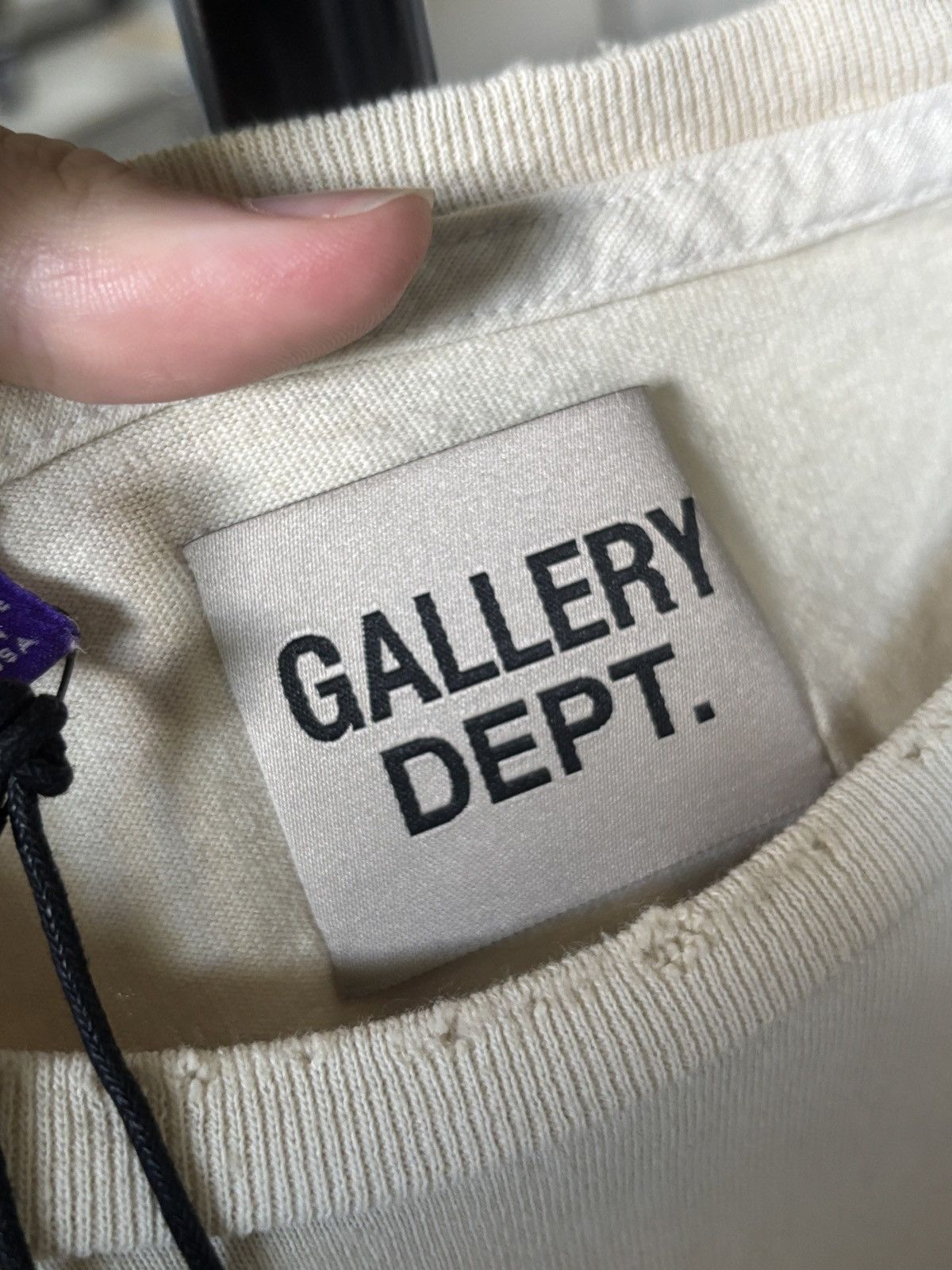 Gallery Dept. GALLERY DEPT - GALLERIES ARE BORING LOGO TEE Size US M / EU 48-50 / 2 - 8 Thumbnail