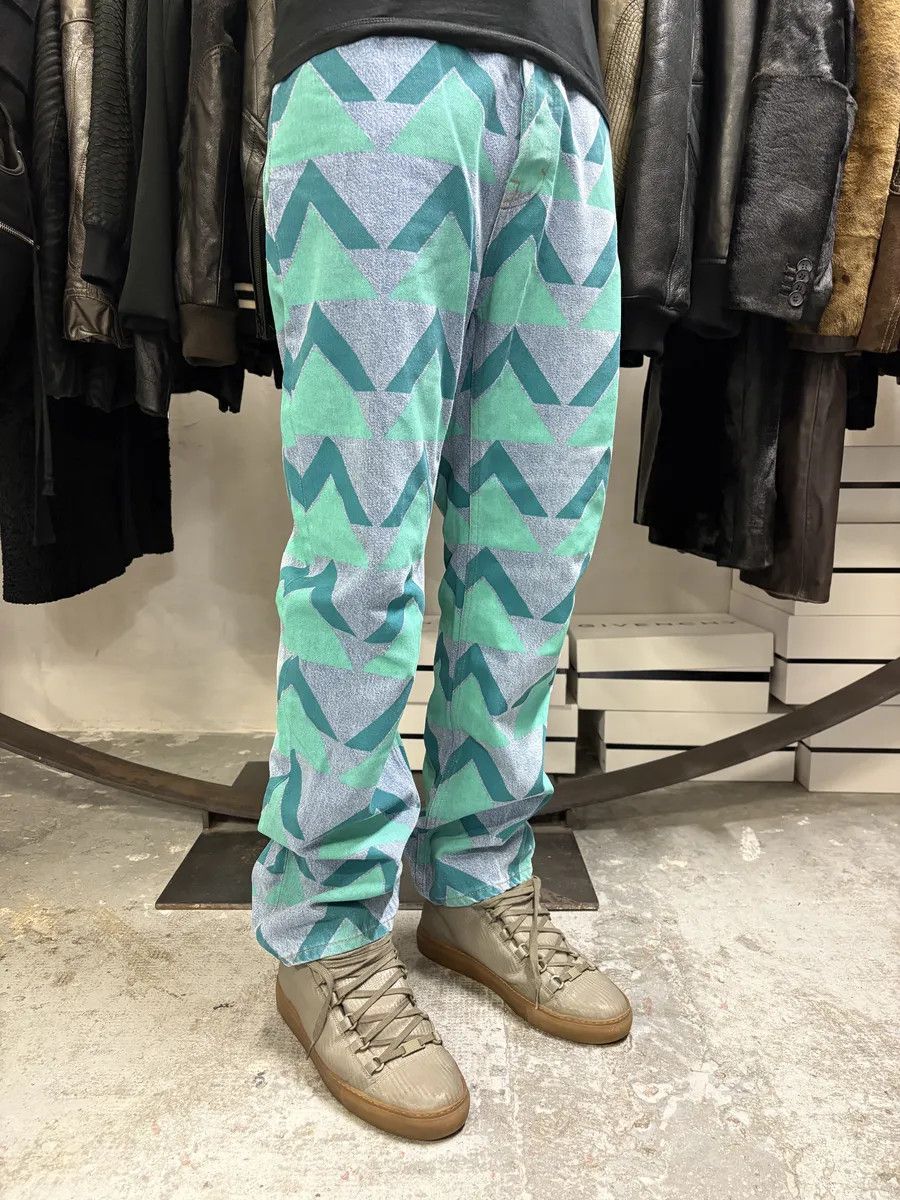 Acne Studios Acne Studios Bla Konst Land Print Denim Jeans Size US 31 - 5 Thumbnail
