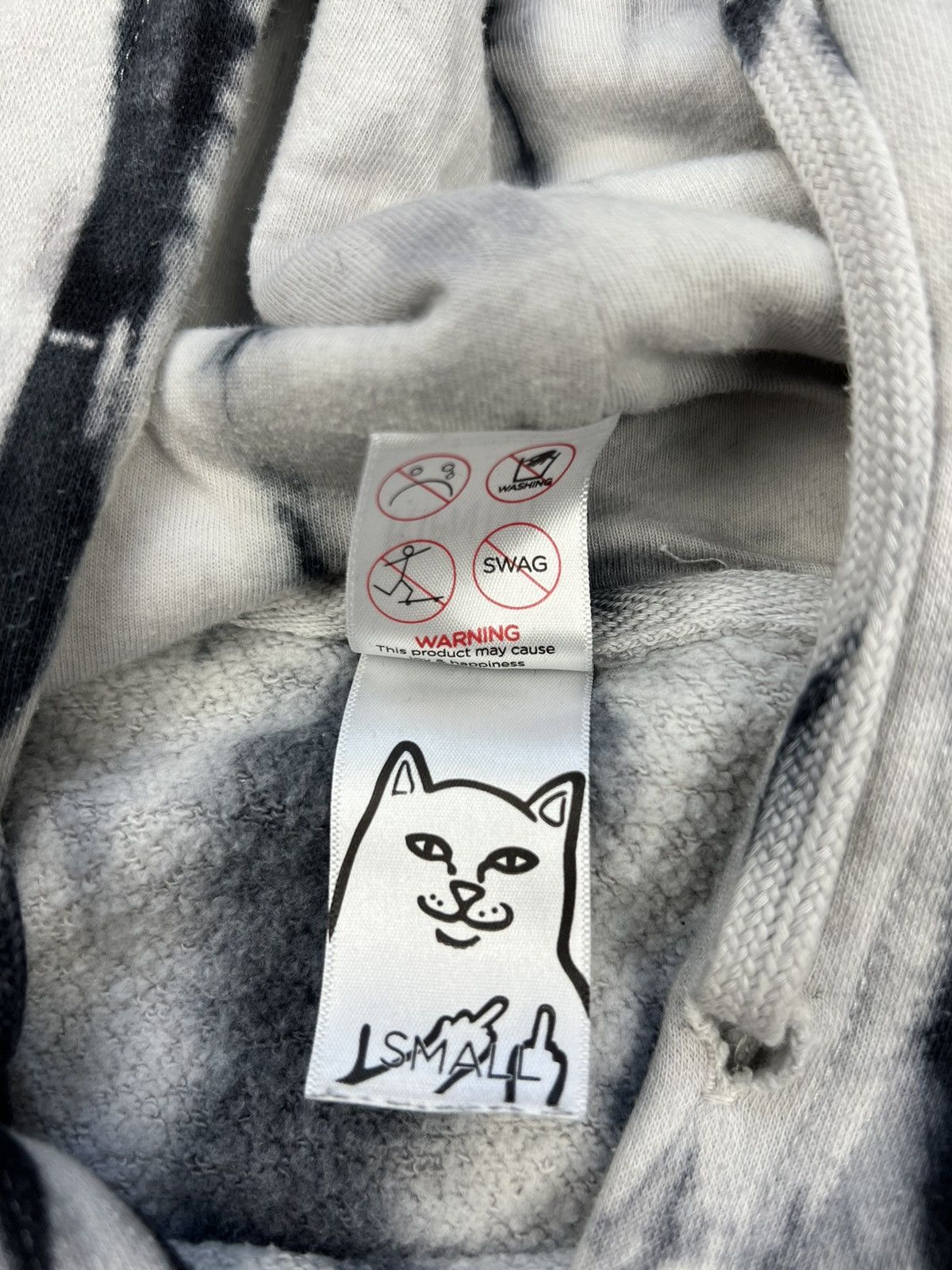 RIPNDIP Ripndip Grey Hoodie Mens Size US S / EU 44-46 / 1 - 7 Thumbnail
