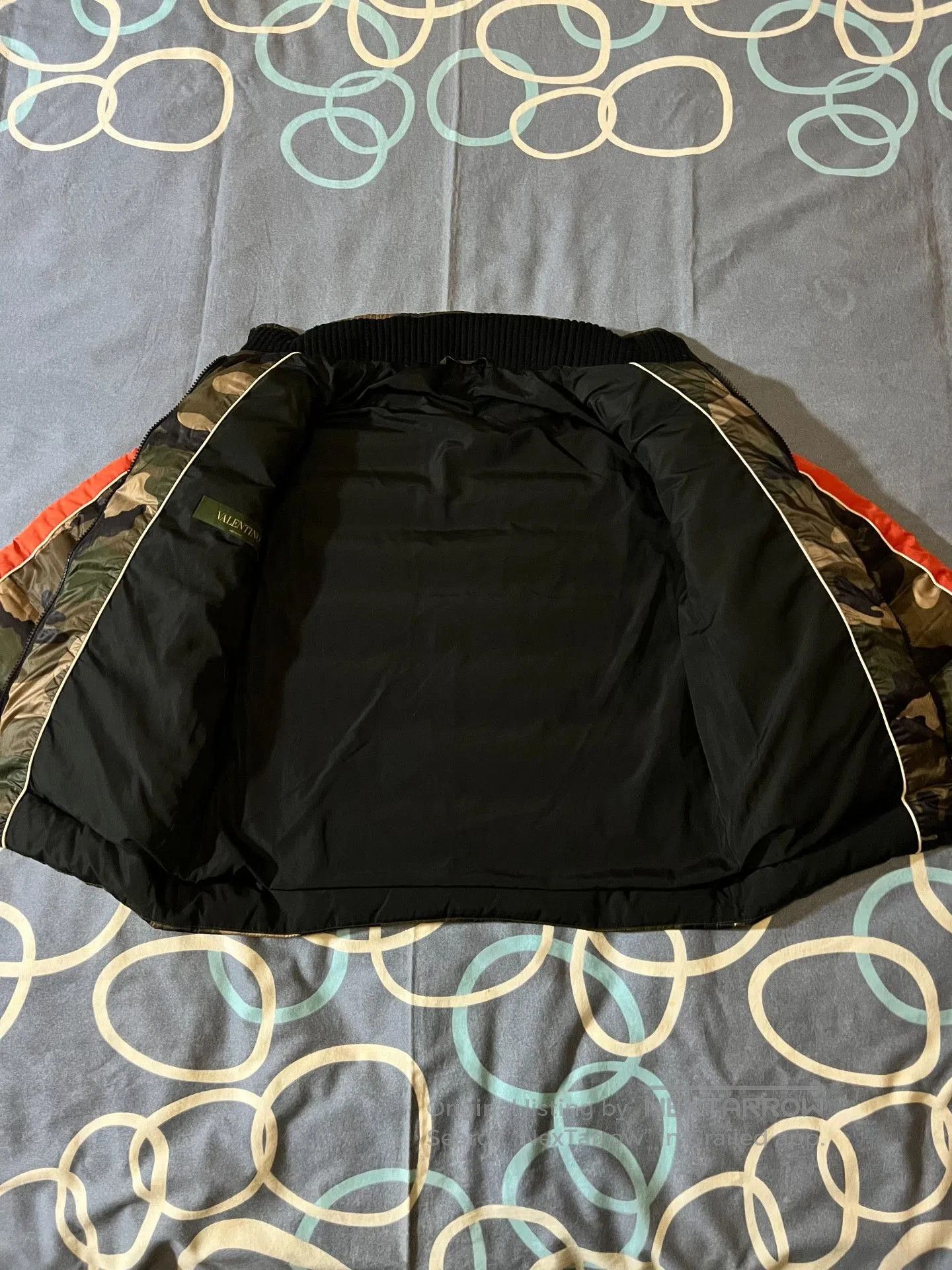 Valentino Valentino Camouflage Down Jacket. Size L / US 10 / IT 46 - 3 Thumbnail