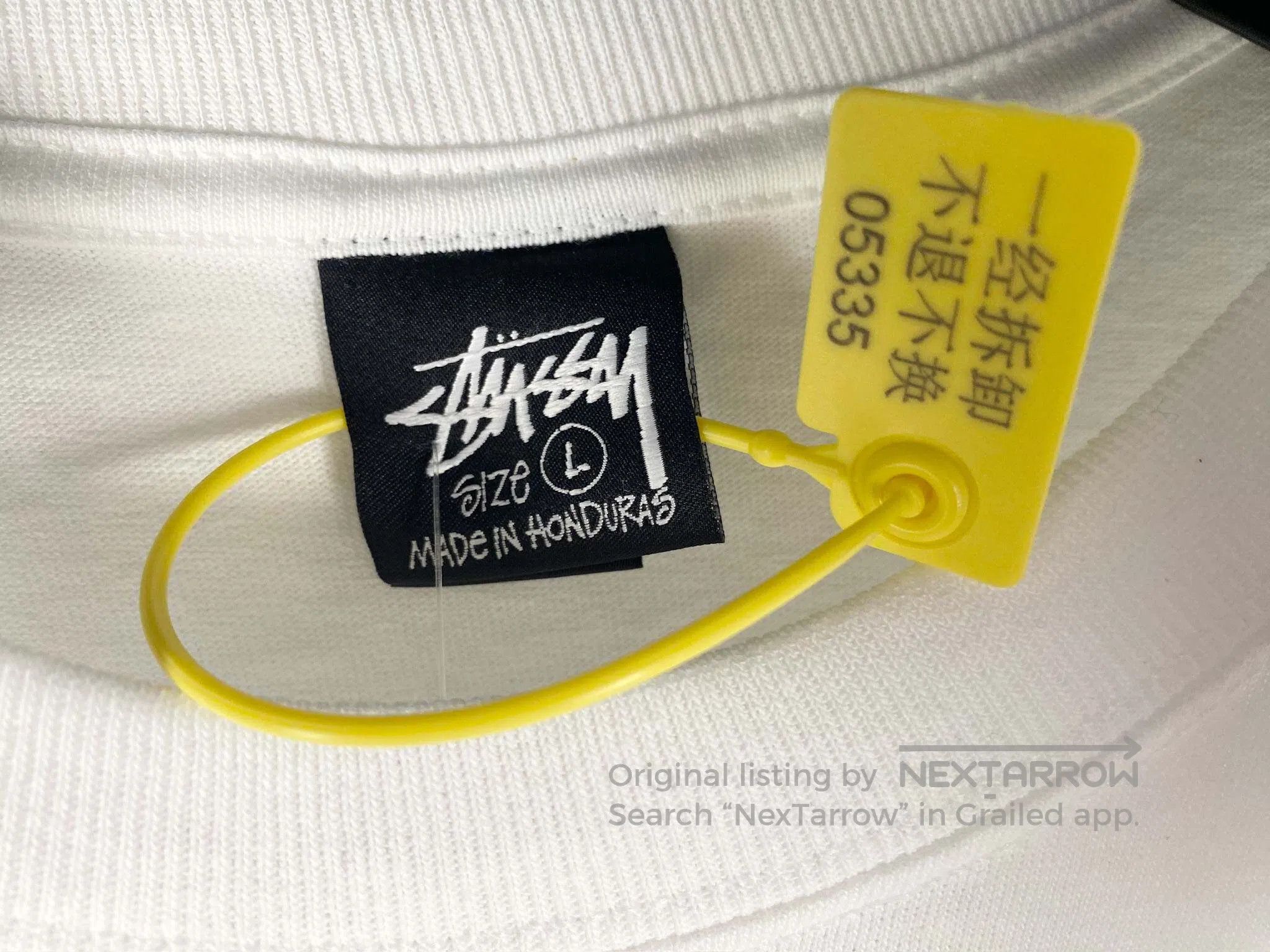 Stussy Stussy Hong Kong Exclusive White Long Sleeve Size US L / EU 52-54 / 3 - 5 Thumbnail