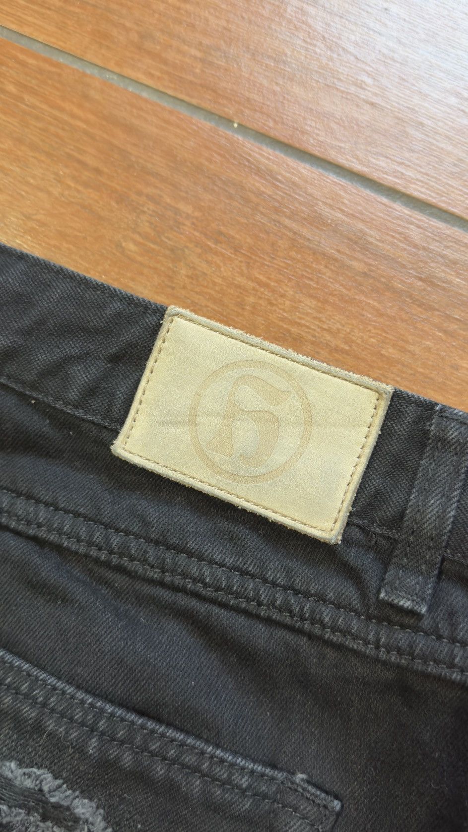 Handmade HANDMADERUST red tag denim Size US 32 / EU 48 - 4 Thumbnail