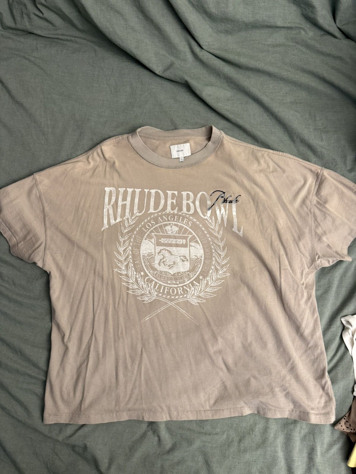 Rhude Rhude Bowl Logo Tee Size US XL / EU 56 / 4 - 1 Thumbnail