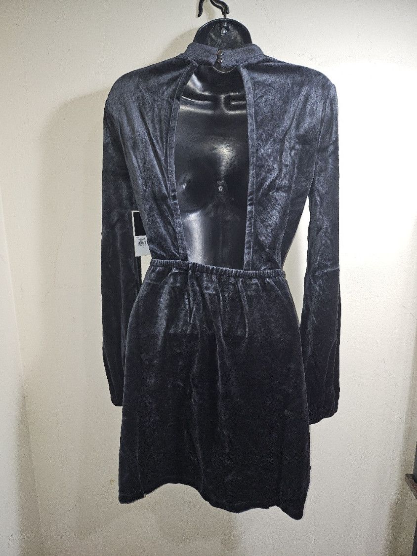 Juicy Couture NWT Juicy Couture Babydoll Dress Open Back Velour Small Size S / US 4 / IT 40 - 3 Thumbnail