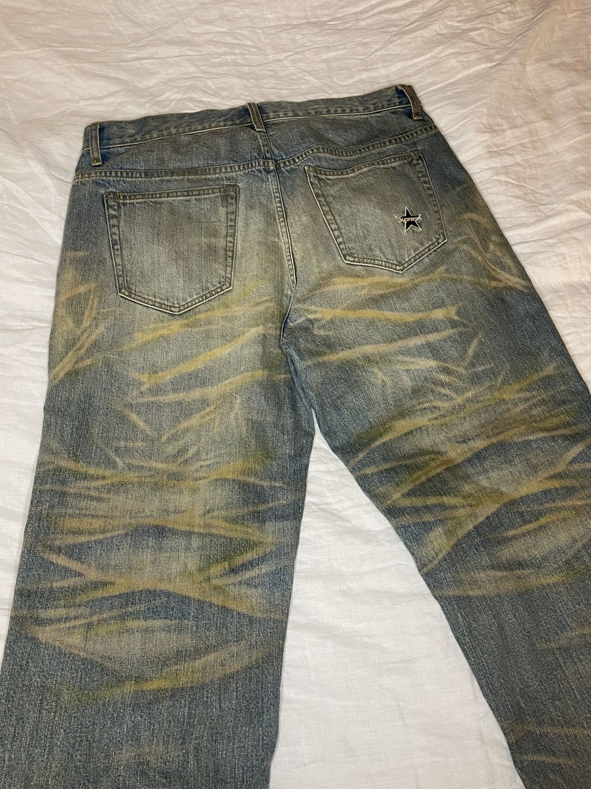 Supreme Supreme regular jean dirty indigo FW25 Size US 32 / EU 48 - 3 Thumbnail