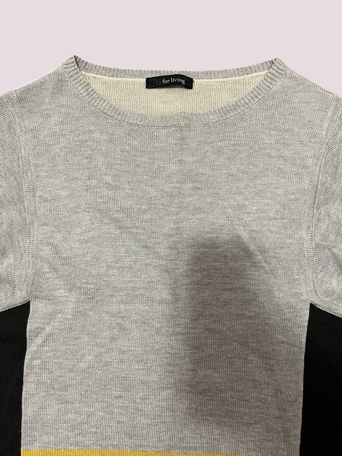 Yohji Yamamoto Vintage Panel Sweater Size US M / EU 48-50 / 2 - 2 Thumbnail