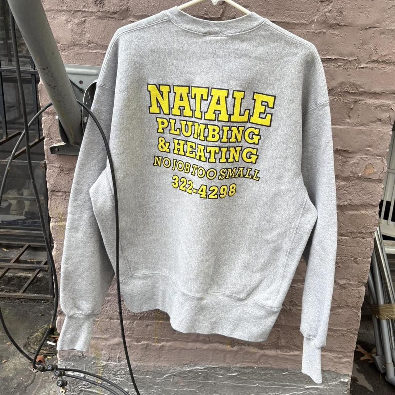 Lee Grey Vintage 90s Lee Crossgrain Workwear Crewneck Sweatshirt Size US XL / EU 56 / 4 - 2 Thumbnail