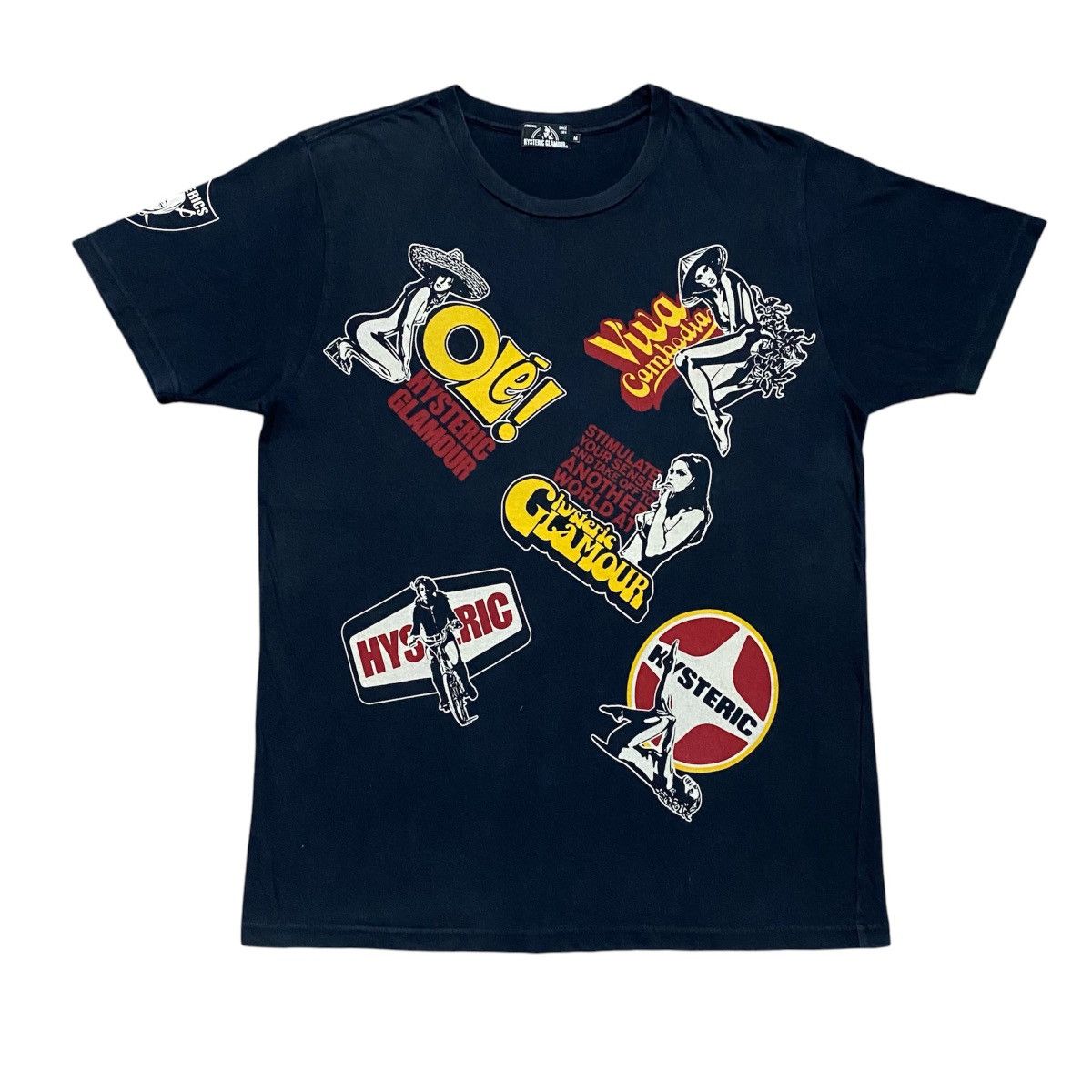 Hysteric Glamour × Japanese Brand Rare‼️🔥Hysteric Glamour X Raiders Over Print T-Shirt Size US S / EU 44-46 / 1 - 1 Thumbnail