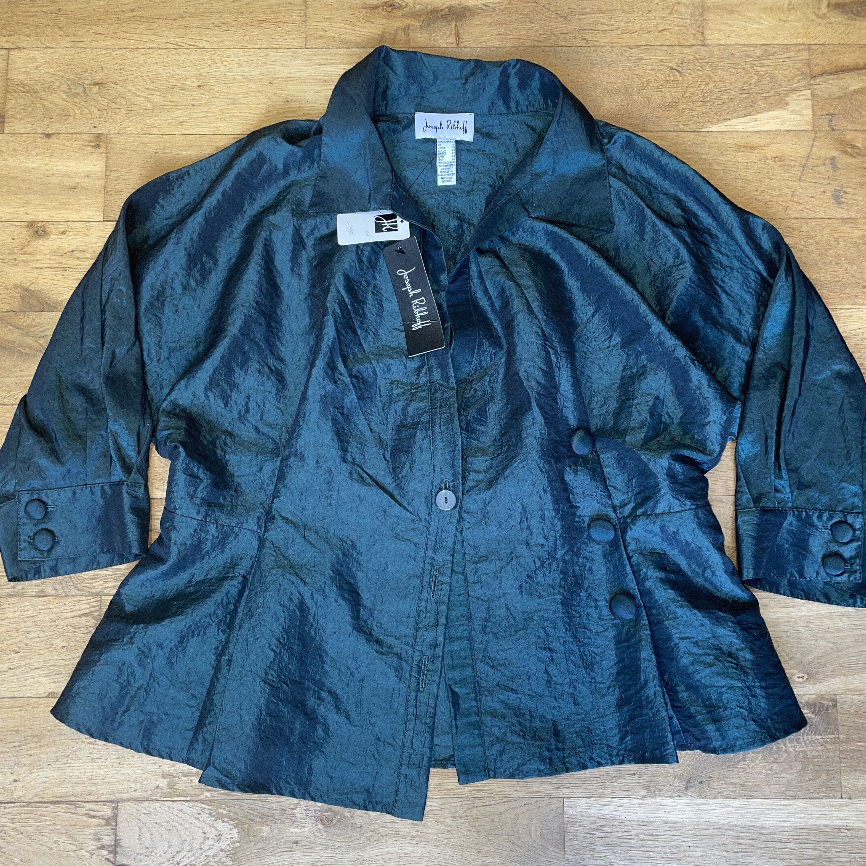 Joseph Ribkoff Joseph Ribkoff – 194433 Jacket Fastened with Buttons Size 42 Size M / US 6-8 / IT 42-44 - 6 Thumbnail