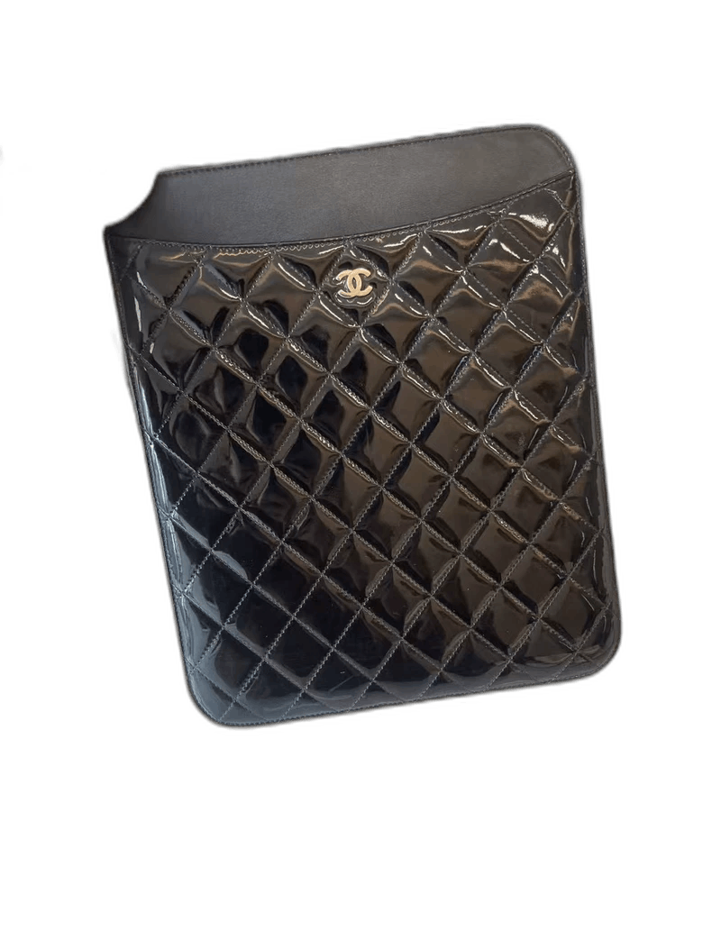Chanel Chanel iPad Case in Black Patent Leather Size ONE SIZE - 1 Thumbnail