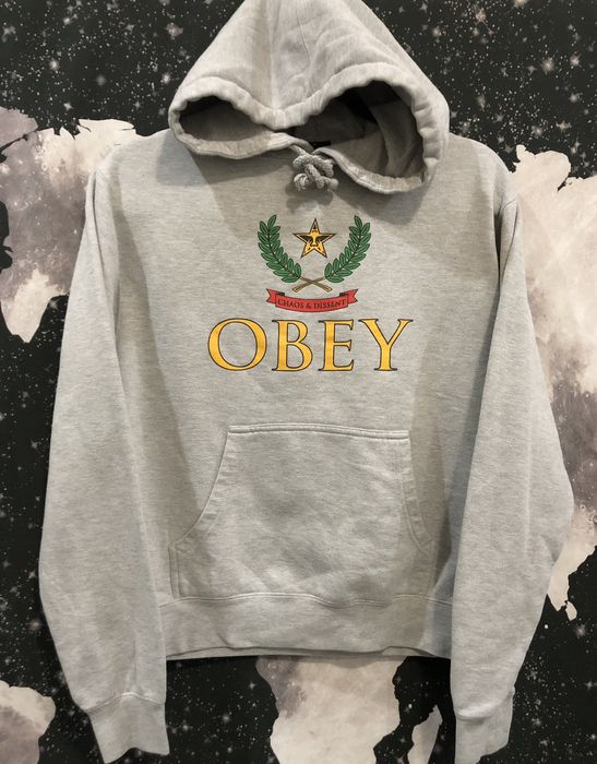 Vintage store obey hoodie