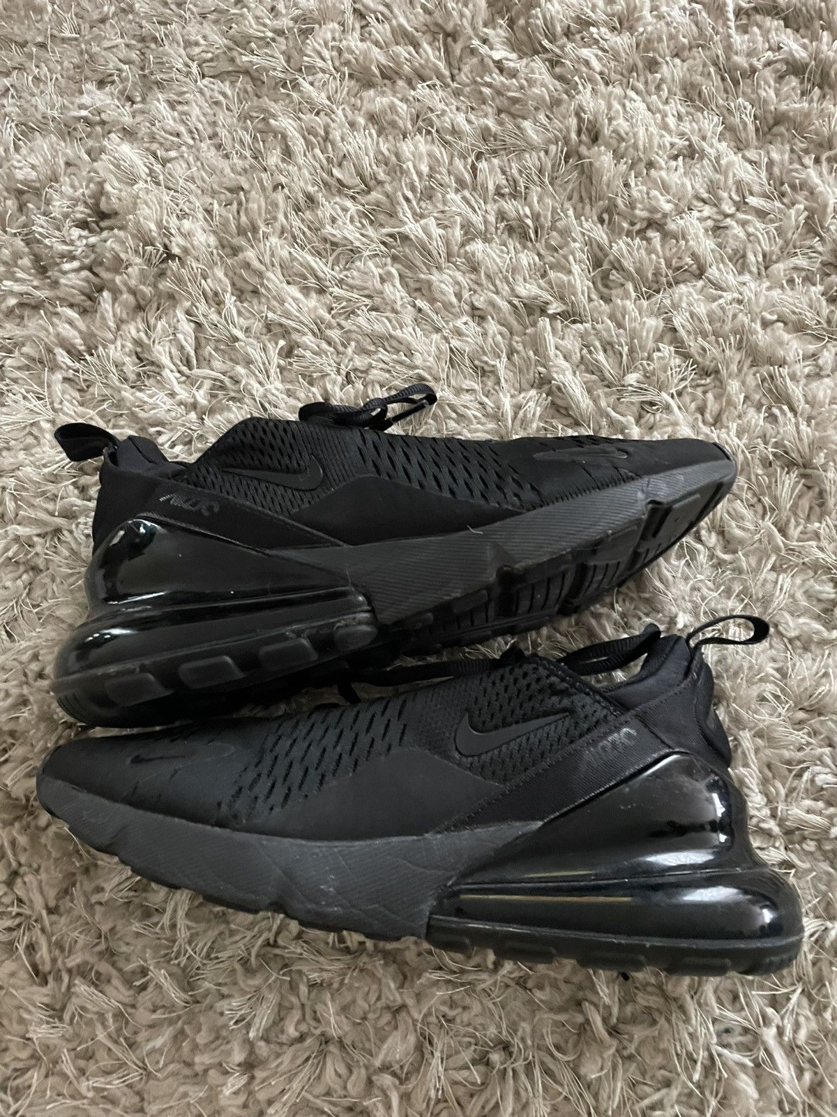 Nike Nike Wmns Air Max 270 Triple Black Size US 9.5 / IT 39.5 - 2 Thumbnail