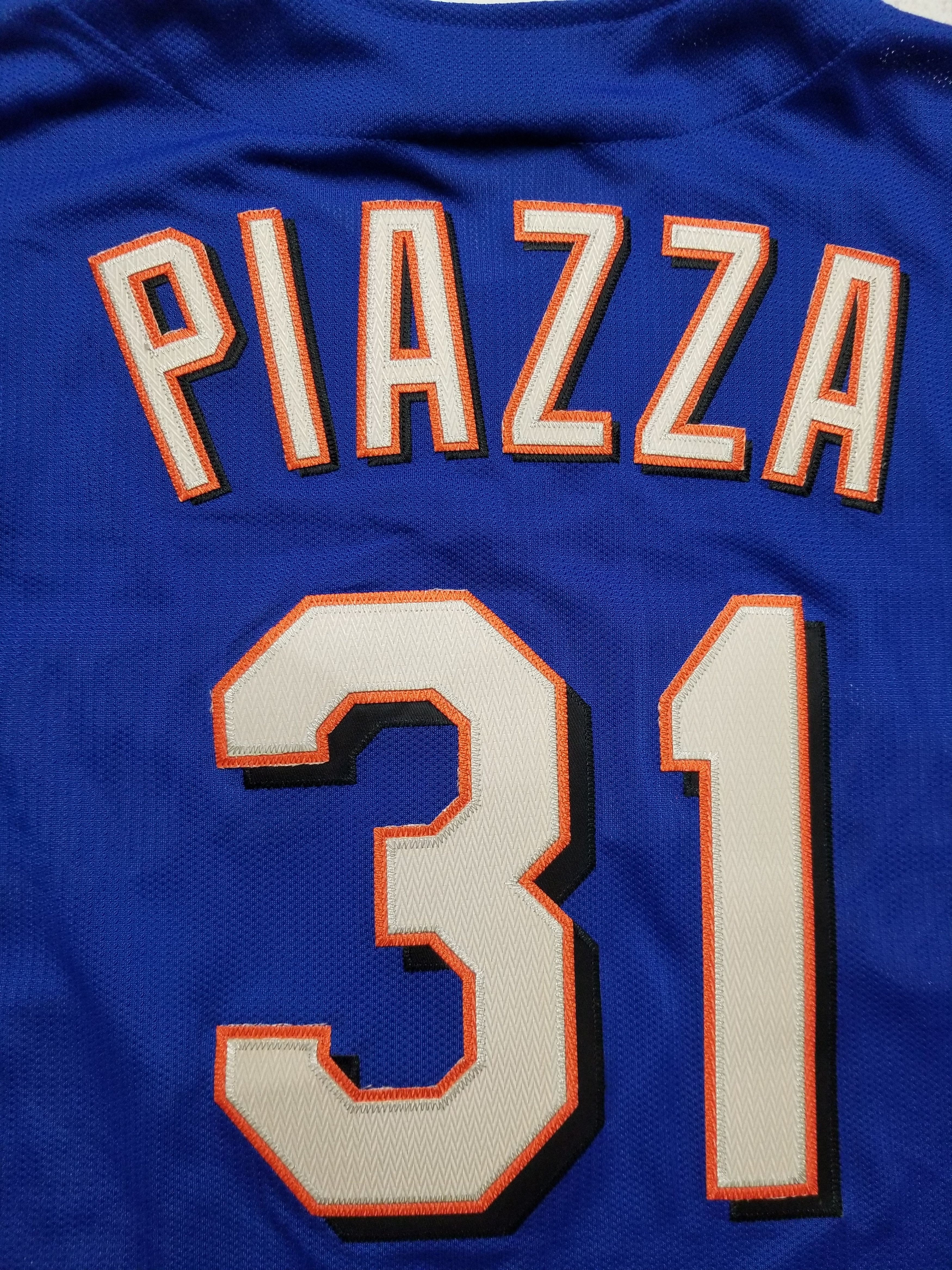 Mitchell & Ness Authentic Mike Piazza New York Mets 1999 Button Jersey Size US M / EU 48-50 / 2 - 7 Thumbnail