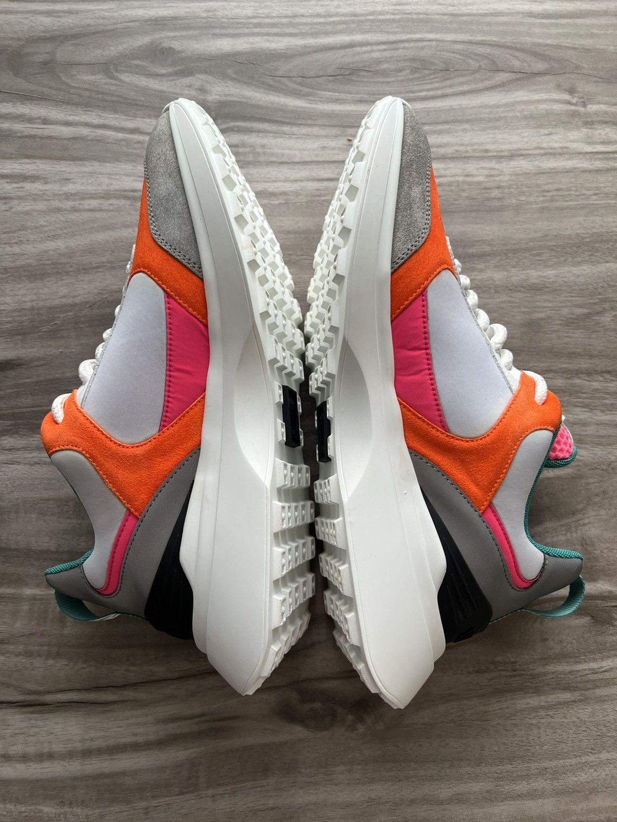 Versace Versace Low Top Multicolor Trainer WORN ONCE size 9.5 Womens Size US 9.5 / IT 39.5 - 3 Thumbnail