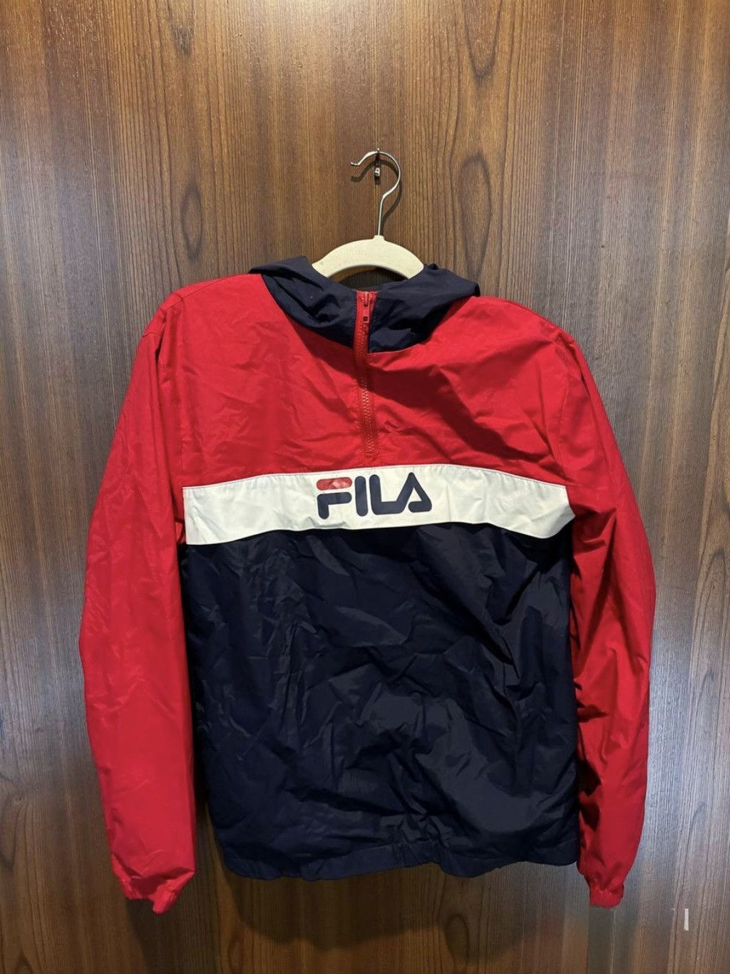 Fila Fila Blue Red and White Jacket Size Small Size US S / EU 44-46 / 1 - 1 Thumbnail