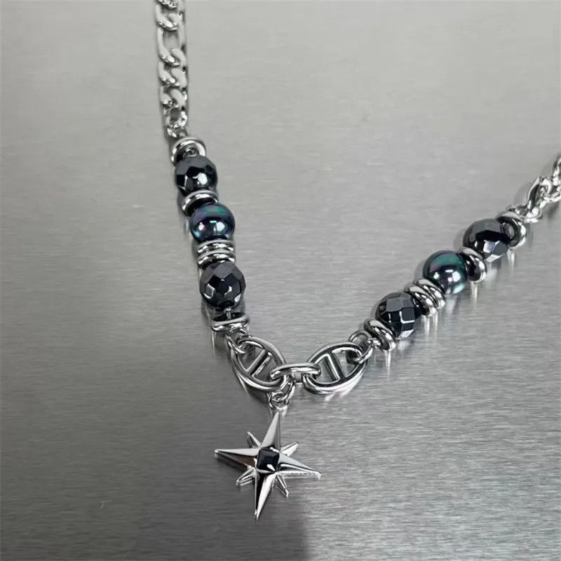 Japanese Brand Hip Hop Minimalist Starburst Necklace Size ONE SIZE - 4 Thumbnail