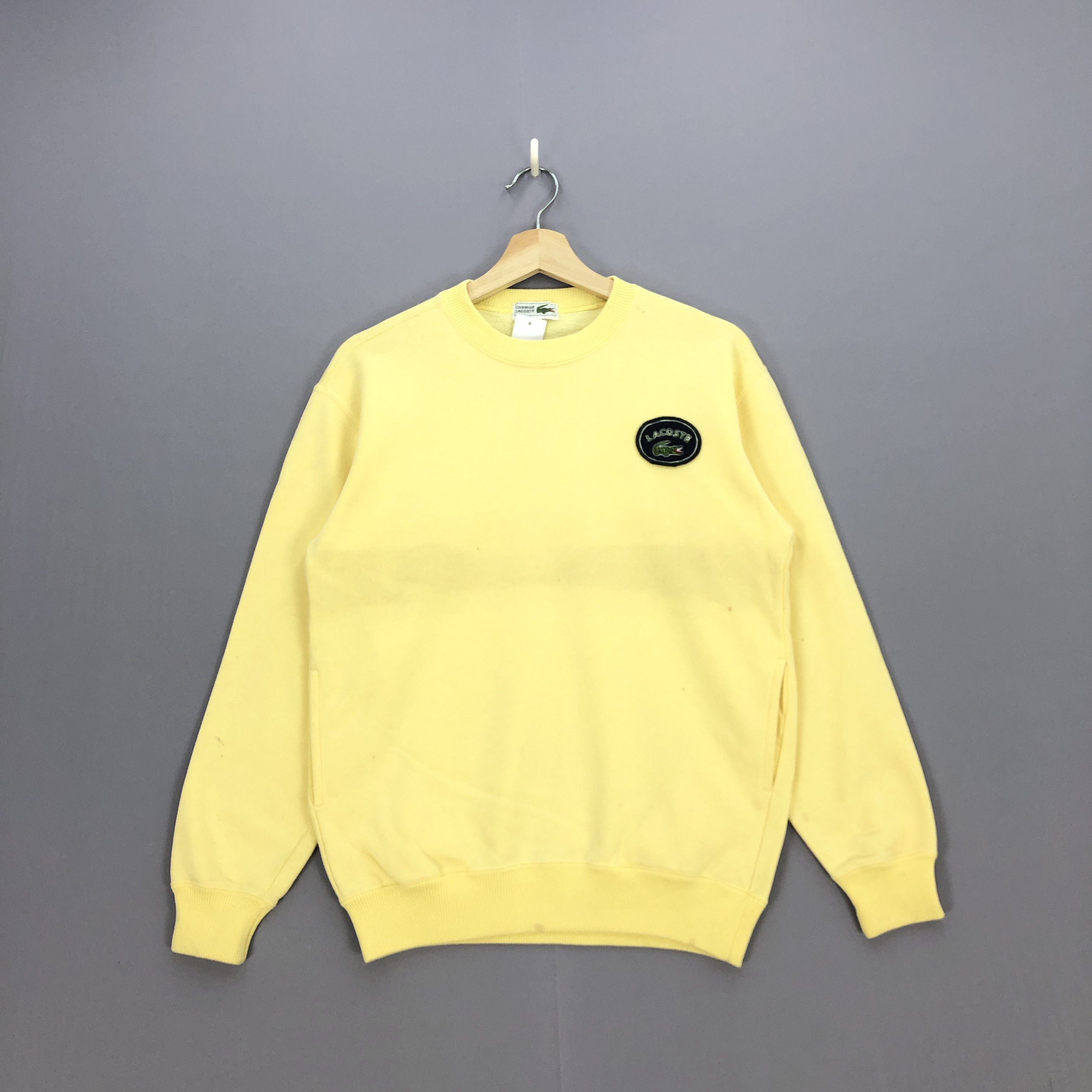 Lacoste × Vintage Vintage Lacoste Sweatshirt Lacoste Sweater Lacoste Jumper Size US S / EU 44-46 / 1 - 1 Thumbnail