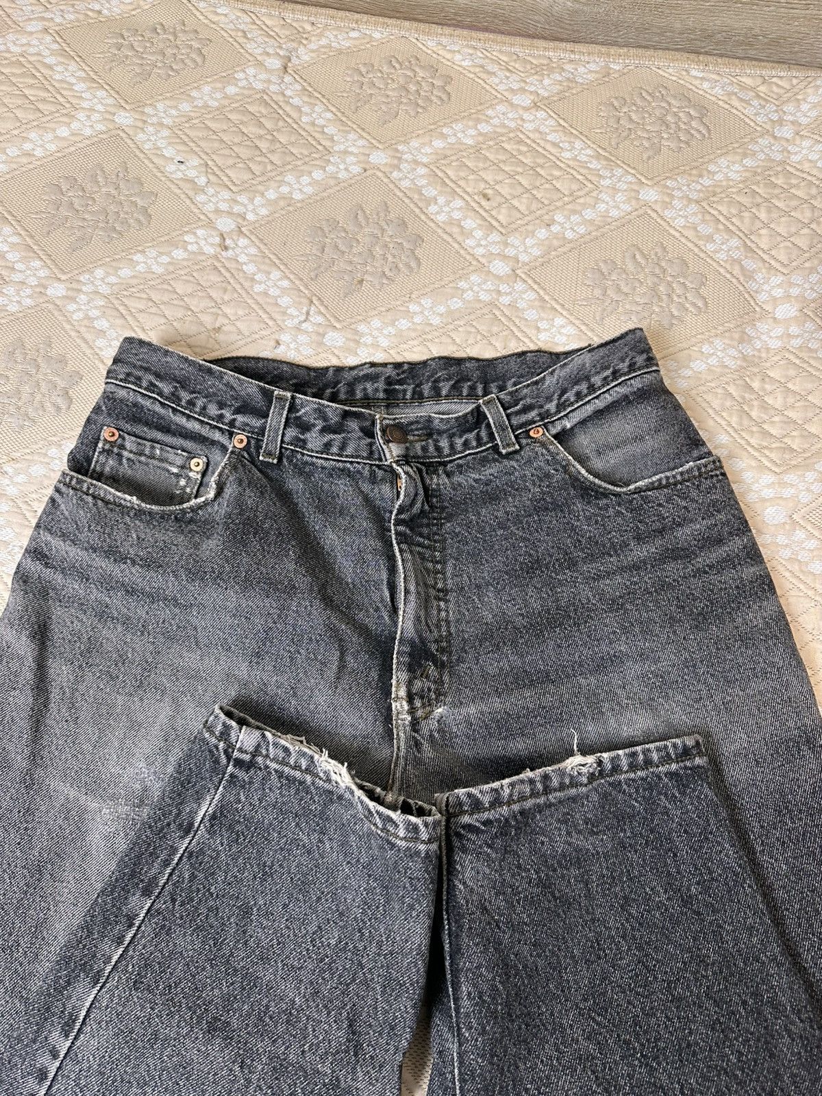 Levi's Vintage Clothing 🔥 90s Levis Vintage Denim Pants Jeans Trousers W34 L32 Size US 34 / EU 50 - 6 Thumbnail