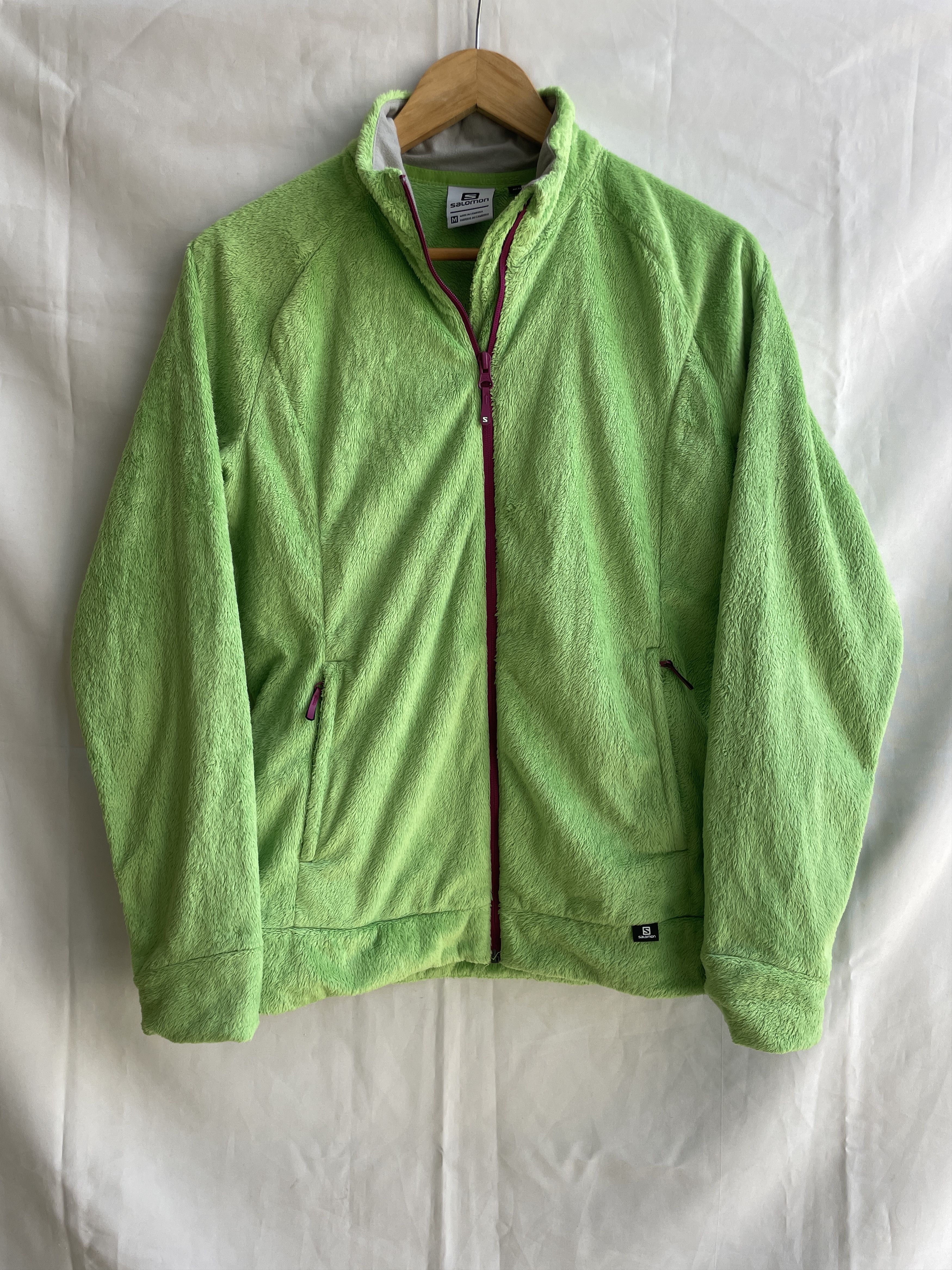 Salomon Salomon Womens Acti Therm Fleece Jacket Size M Size M / US 6-8 / IT 42-44 - 1 Thumbnail