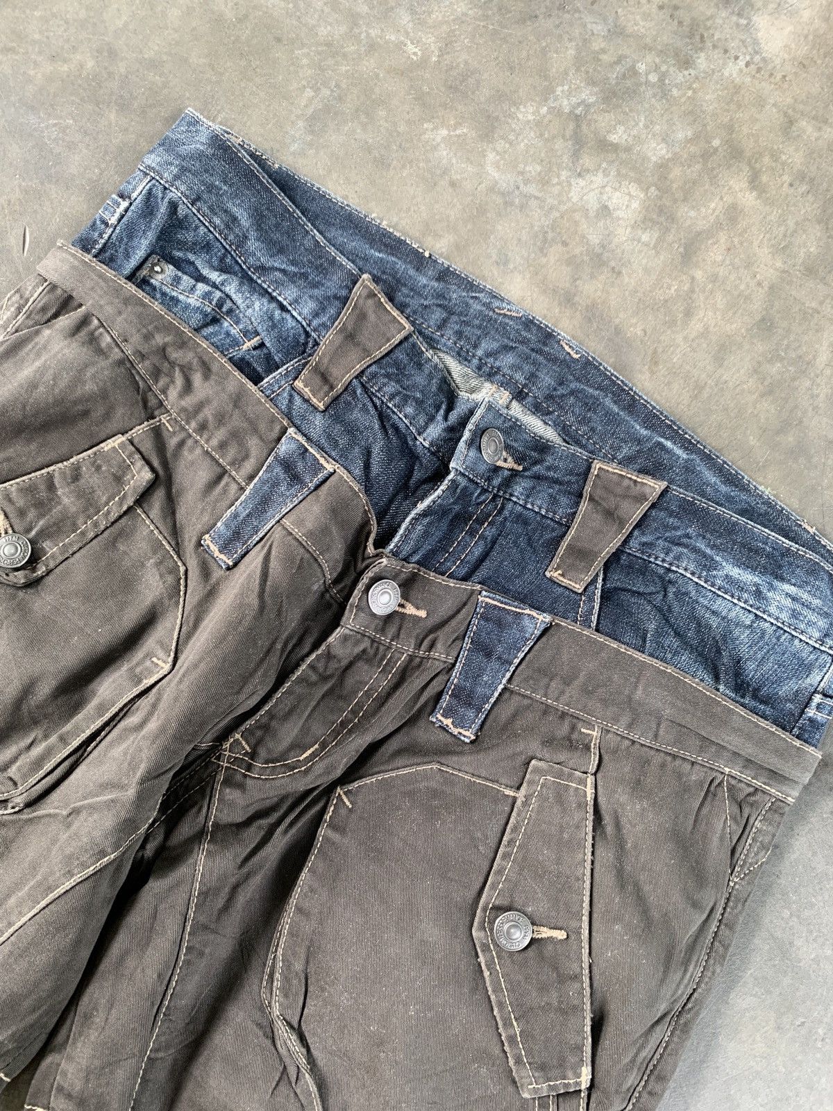 PPFM Ppfm double waist cargo multipocket Size US 33 - 6 Thumbnail