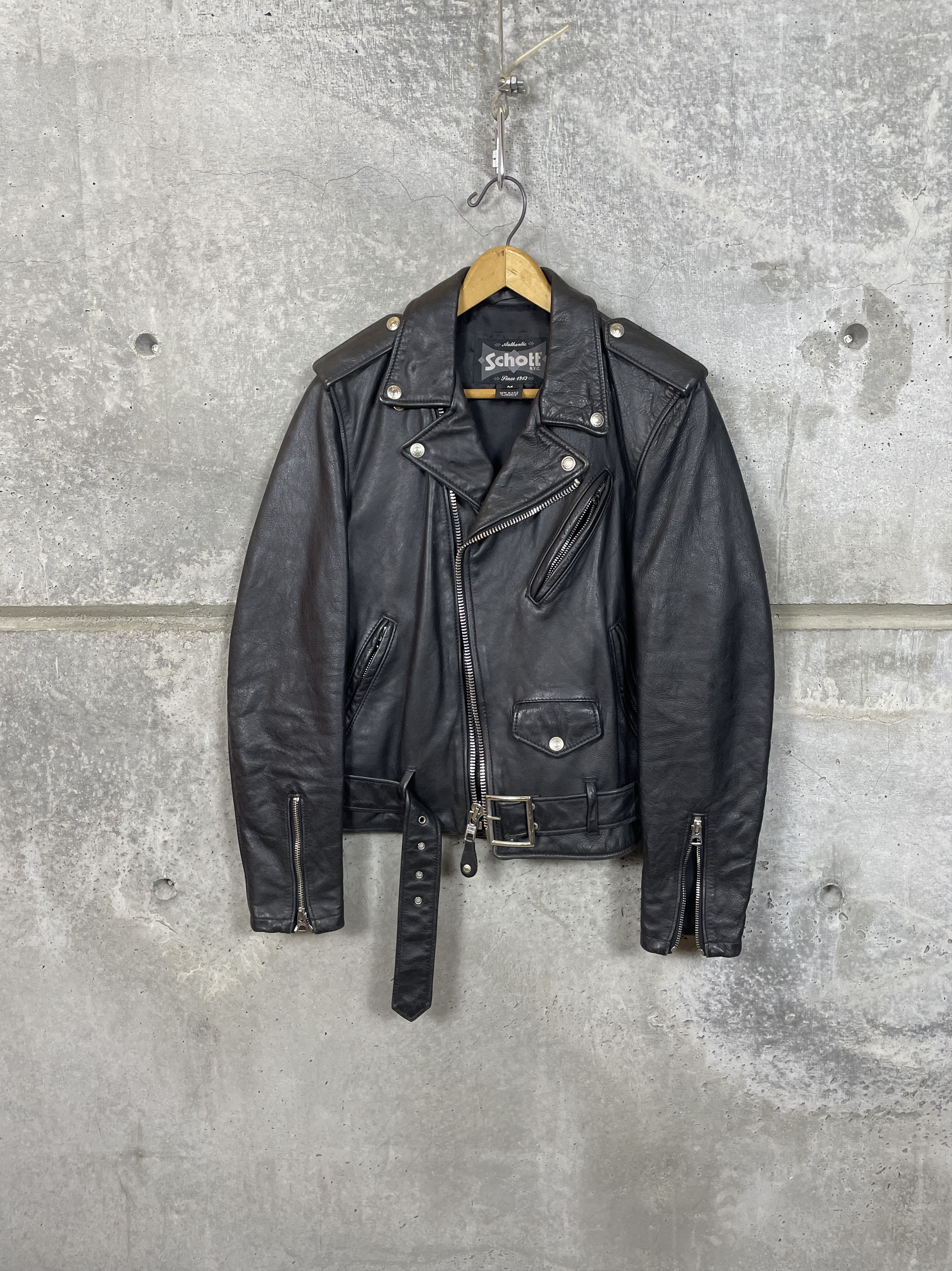 Schott Schott 626VNW Leather Jacket Size M / US 6-8 / IT 42-44 - 1 Thumbnail
