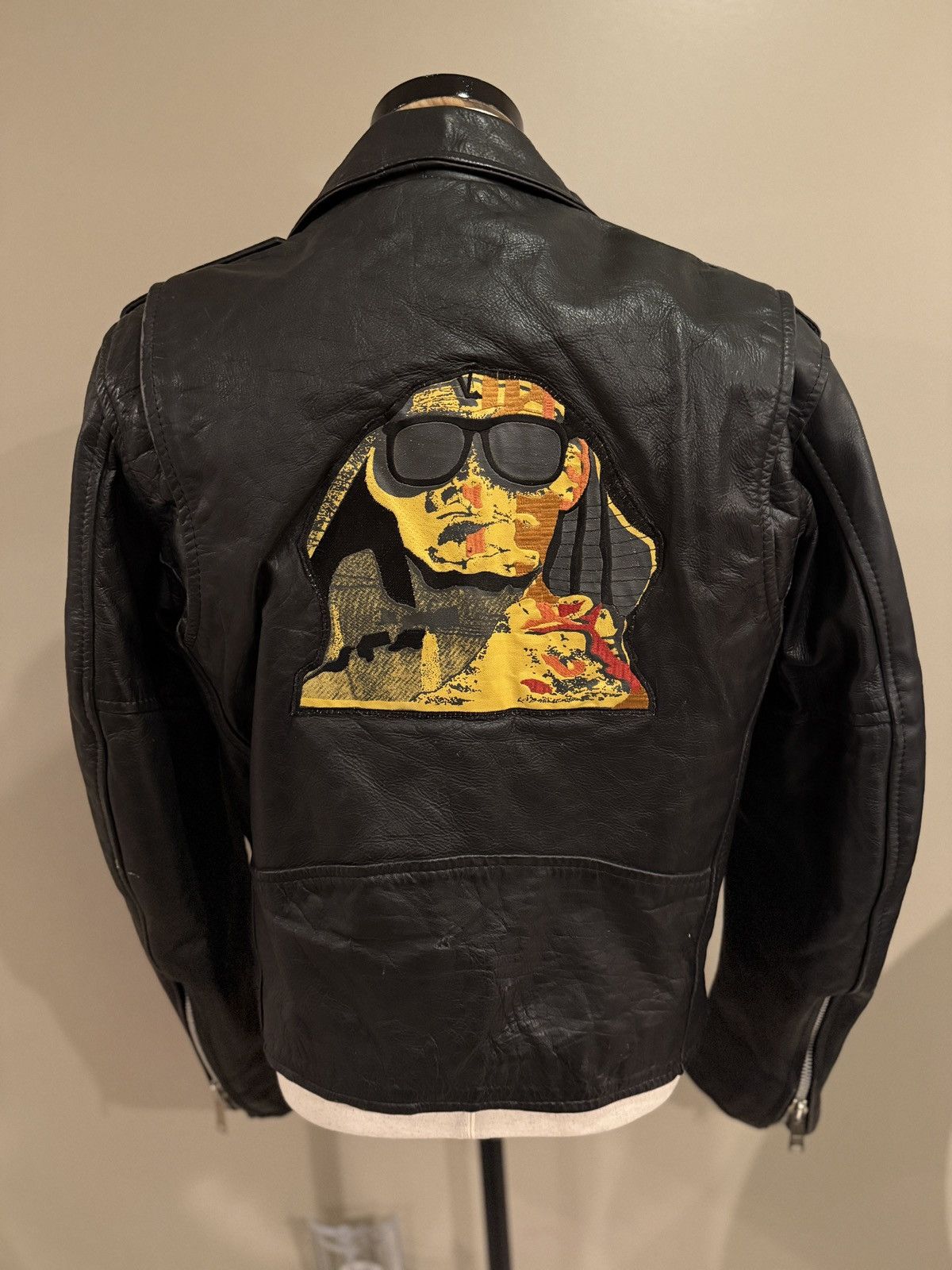 KISS KISS 1990 “Hot in The Shade” World Tour Promo Leather Jacket Size US L / EU 52-54 / 3 - 2 Thumbnail