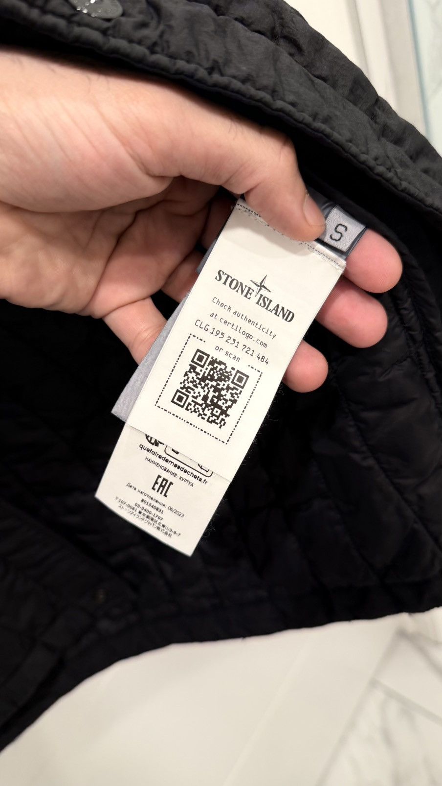 Stone Island Stone island quilted jacket Size US S / EU 44-46 / 1 - 7 Thumbnail