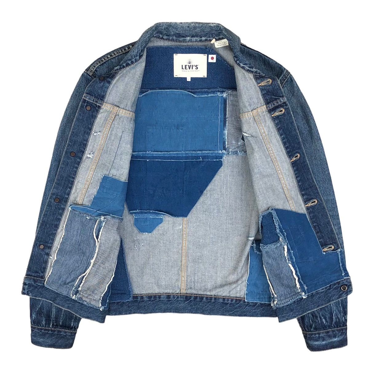 Levi's Made & Crafted Levis Made & Crafted Type IV Trucker Boro Made In Japan 🇯🇵 Size US M / EU 48-50 / 2 - 9 Thumbnail