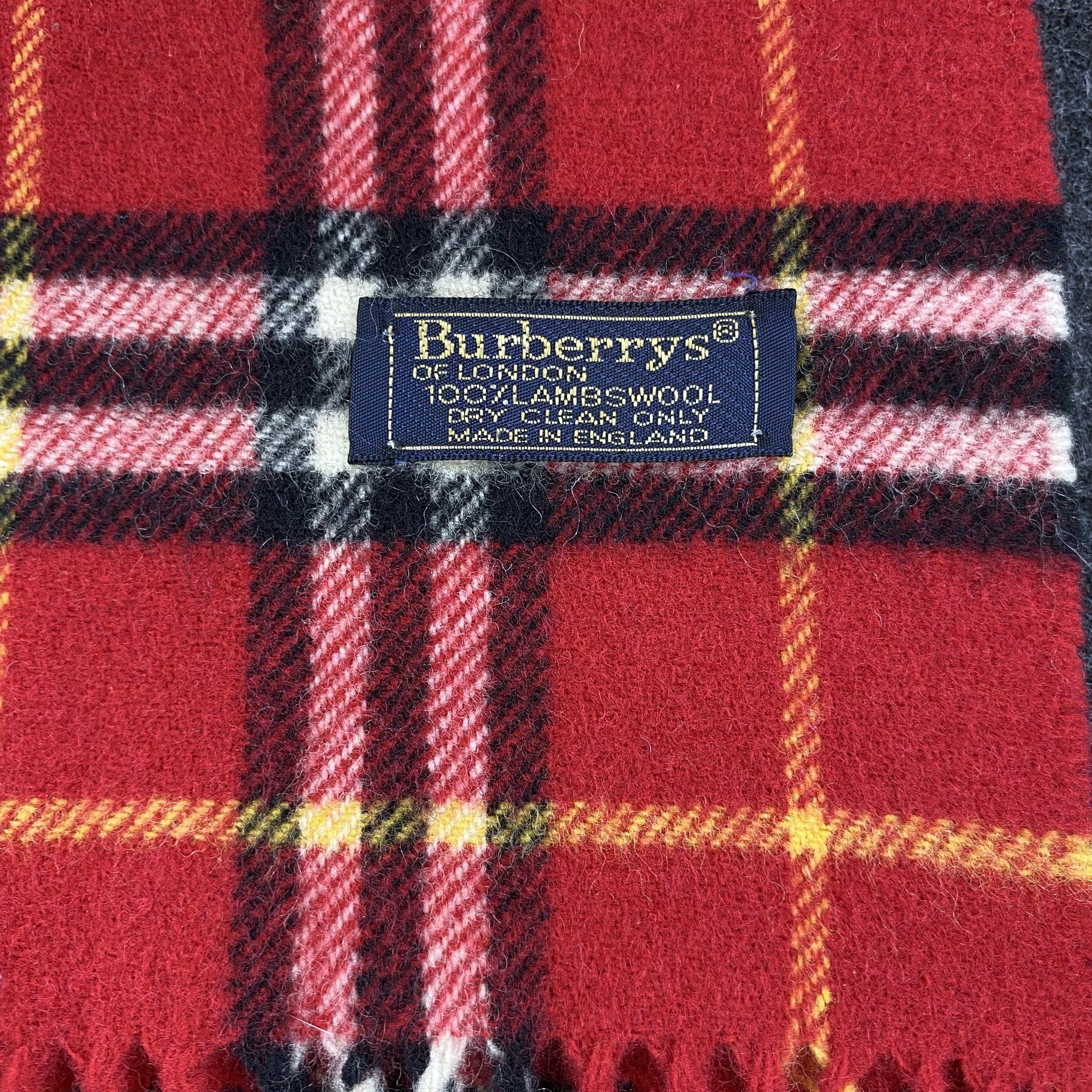Burberry × Designer × Vintage GF10233 Burberry Scarf Neck Wear Muffler Nova Check Size ONE SIZE - 2 Thumbnail