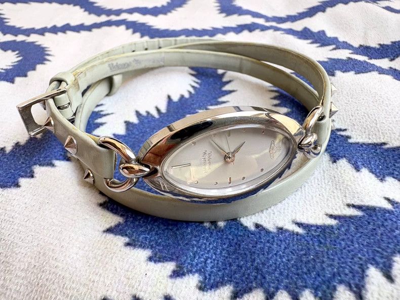 Vivienne Westwood Vivienne Westwood Gray Green Punk Watch - dmc Size ONE SIZE - 1 Thumbnail