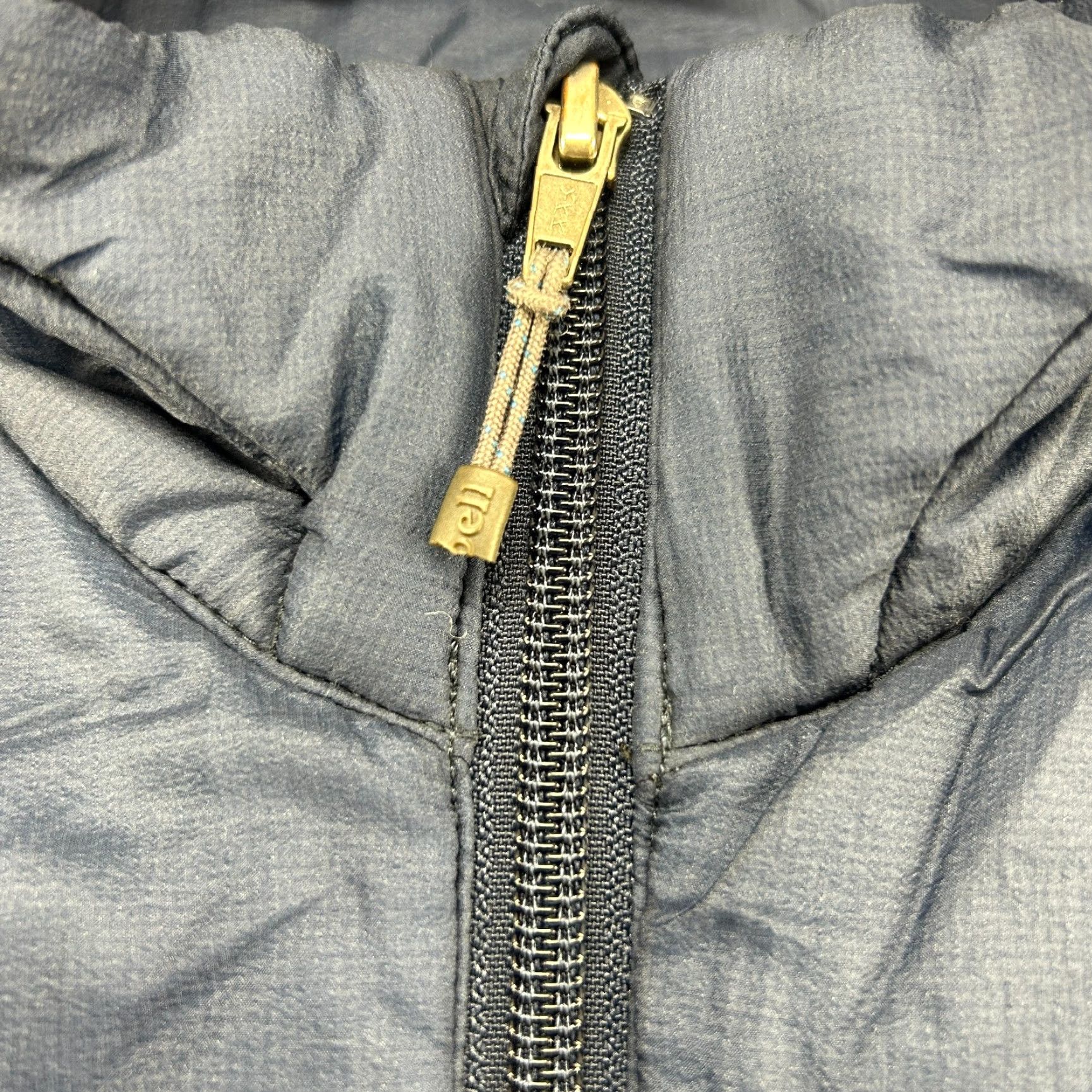 Montbell VINTAGE Montbell Jacket Womens M Blue Navy Puffer Full Zip Quilted Polyester Y2K Size M / US 6-8 / IT 42-44 - 4 Thumbnail