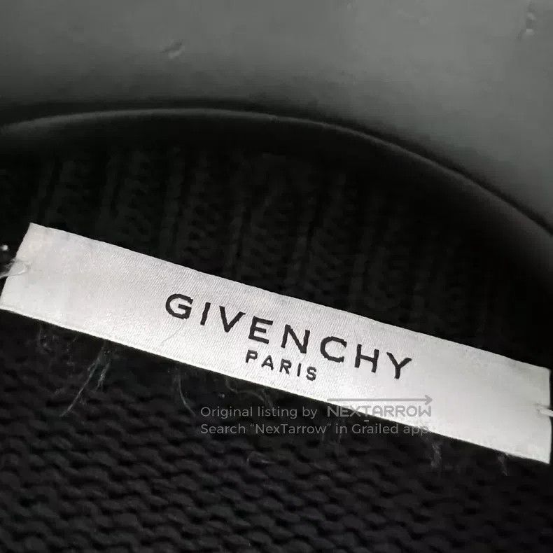 Givenchy Givenchy Embroidered Logo Knitwear XS Size Size US XS / EU 42 / 0 - 4 Thumbnail