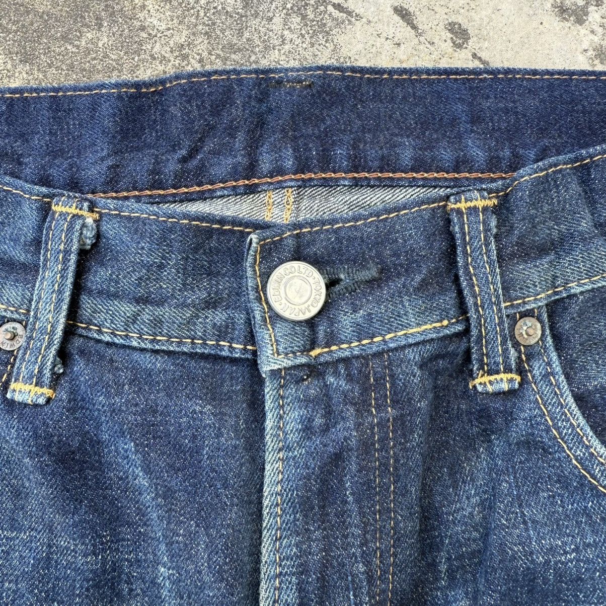 Edwin × Jean × Vintage VINTAGE EDWIN 505 FADED JEAN DENIM PANTS Size US 36 / EU 52 - 5 Thumbnail