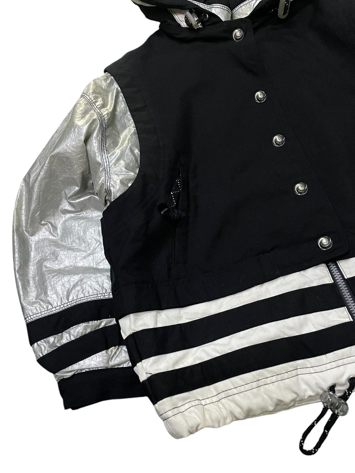 Salomon Vintage Salomon Astro Reflective Silver Coated Boxy Jacket Size US M / EU 48-50 / 2 - 10 Thumbnail