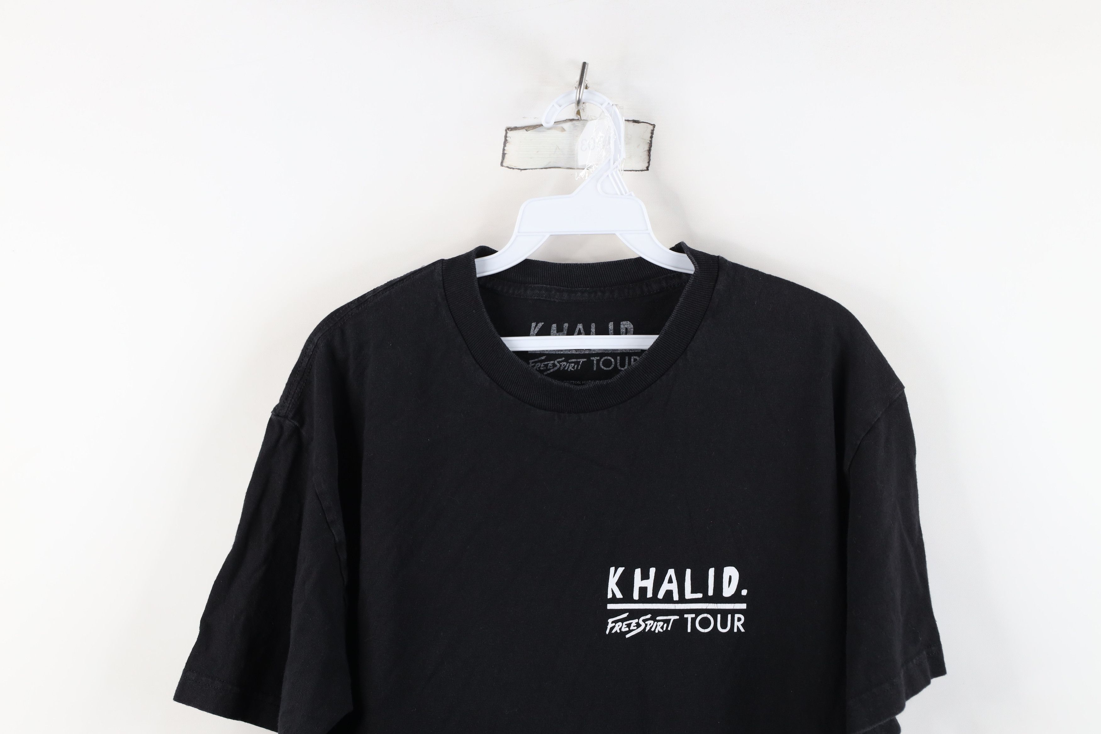 Vintage Streetwear Spirit Tour DJ Khalid Band T-Shirt Black Cotton Size US L / EU 52-54 / 3 - 2 Thumbnail