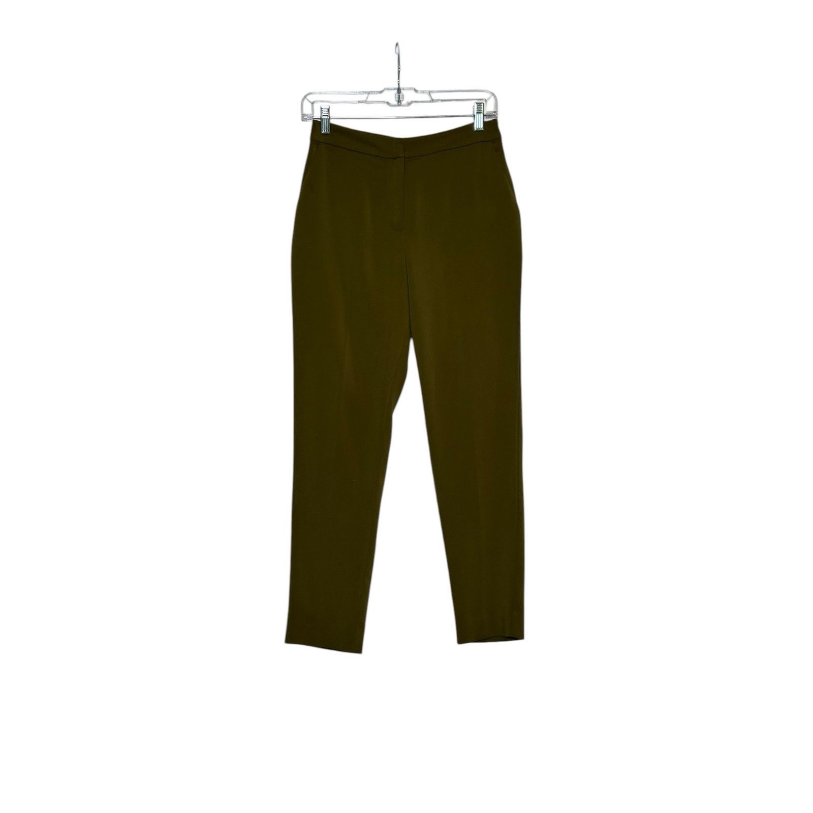 Forever 21 FOREVER 21 green flat front pants size small Size 27" / US 4 / IT 40 - 7 Thumbnail