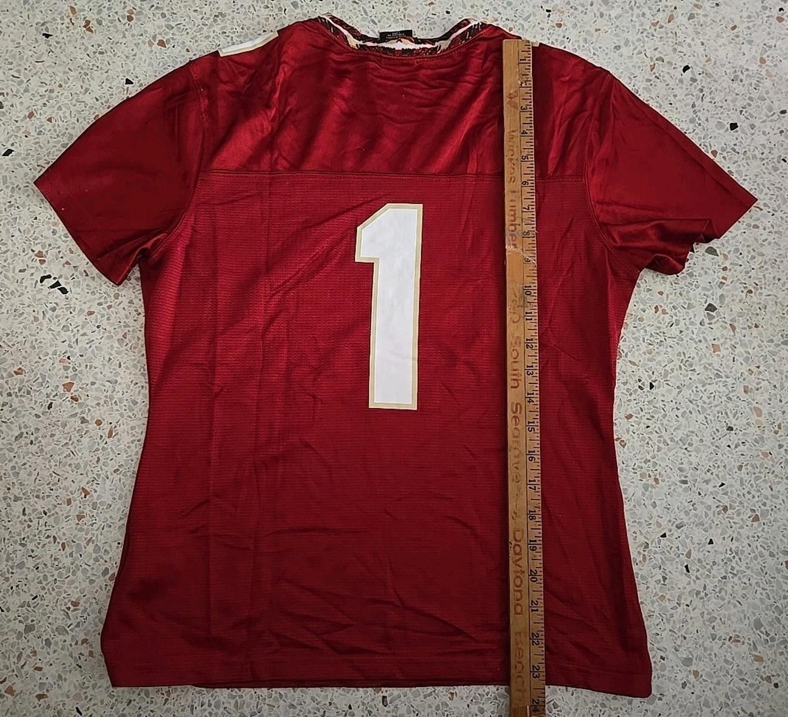 Nike Nike Youth Jersey 8-10 FSU FSU Seminoles Football #1 Size US M / EU 48-50 / 2 - 6 Thumbnail