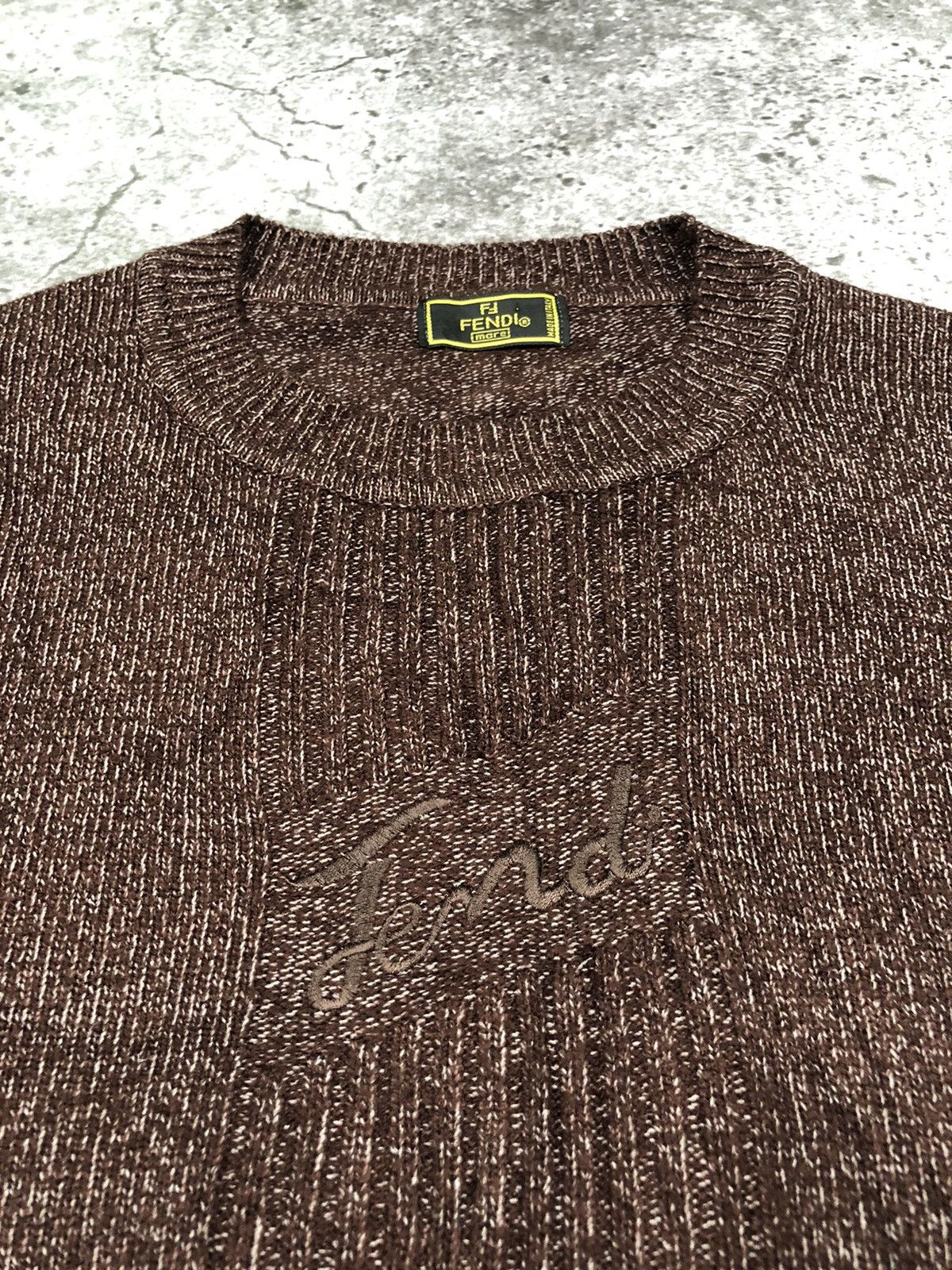 Fendi FENDI Knitwear Size US M / EU 48-50 / 2 - 2 Thumbnail