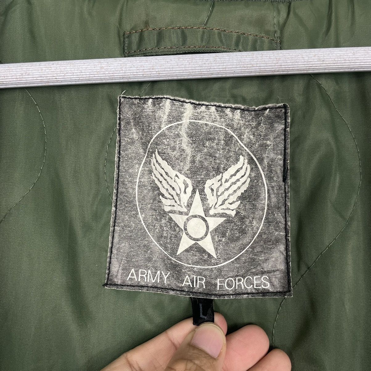 Other 💥90s ARMY PARACHUTE AIR FORCE RIOT BOMBER JACKET Size US L / EU 52-54 / 3 - 14 Thumbnail